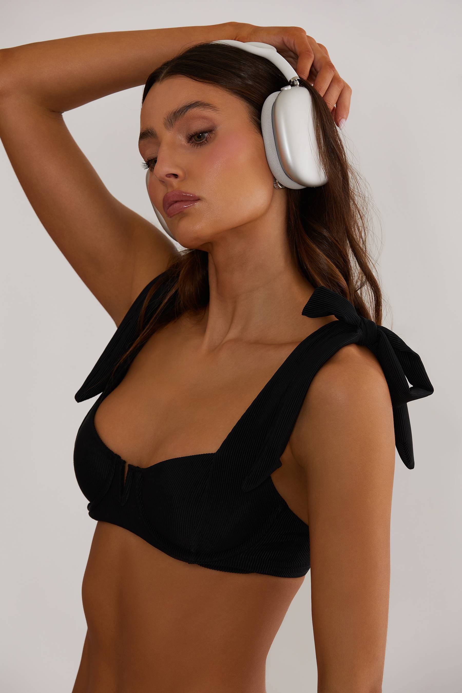 Beach Riot | Blair Top Black | Underwire Bikini Top | Bathing Suit