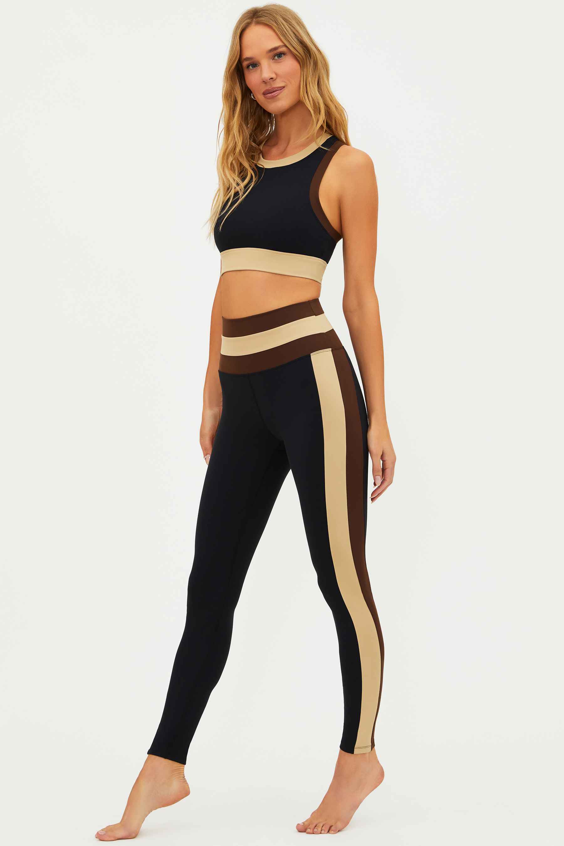 Beach Riot | Mariella Legging Mystic Colorblock Matte | Black