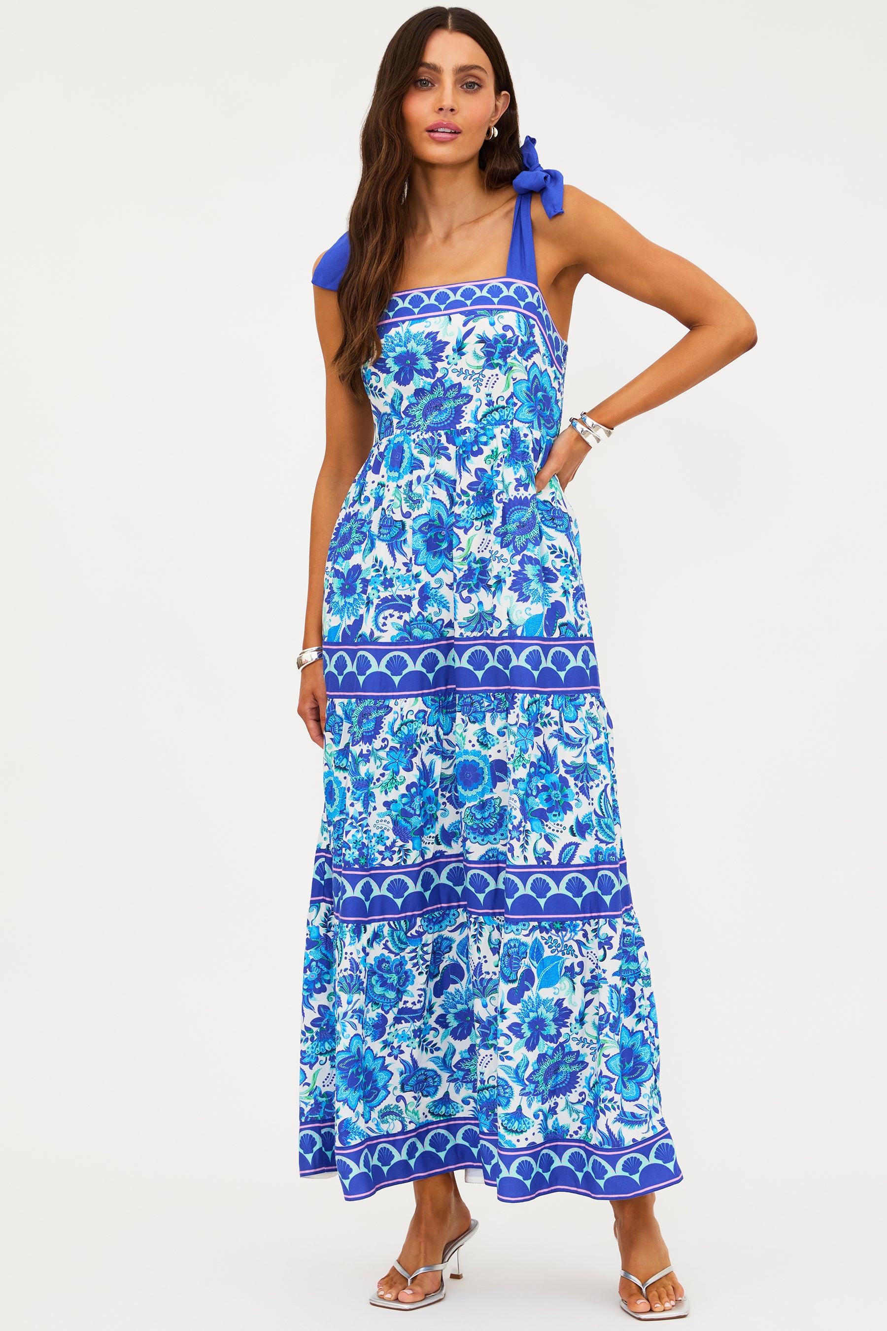 Beach Riot | Charlotte Dress Royal Riviera | Floral Maxi Dress