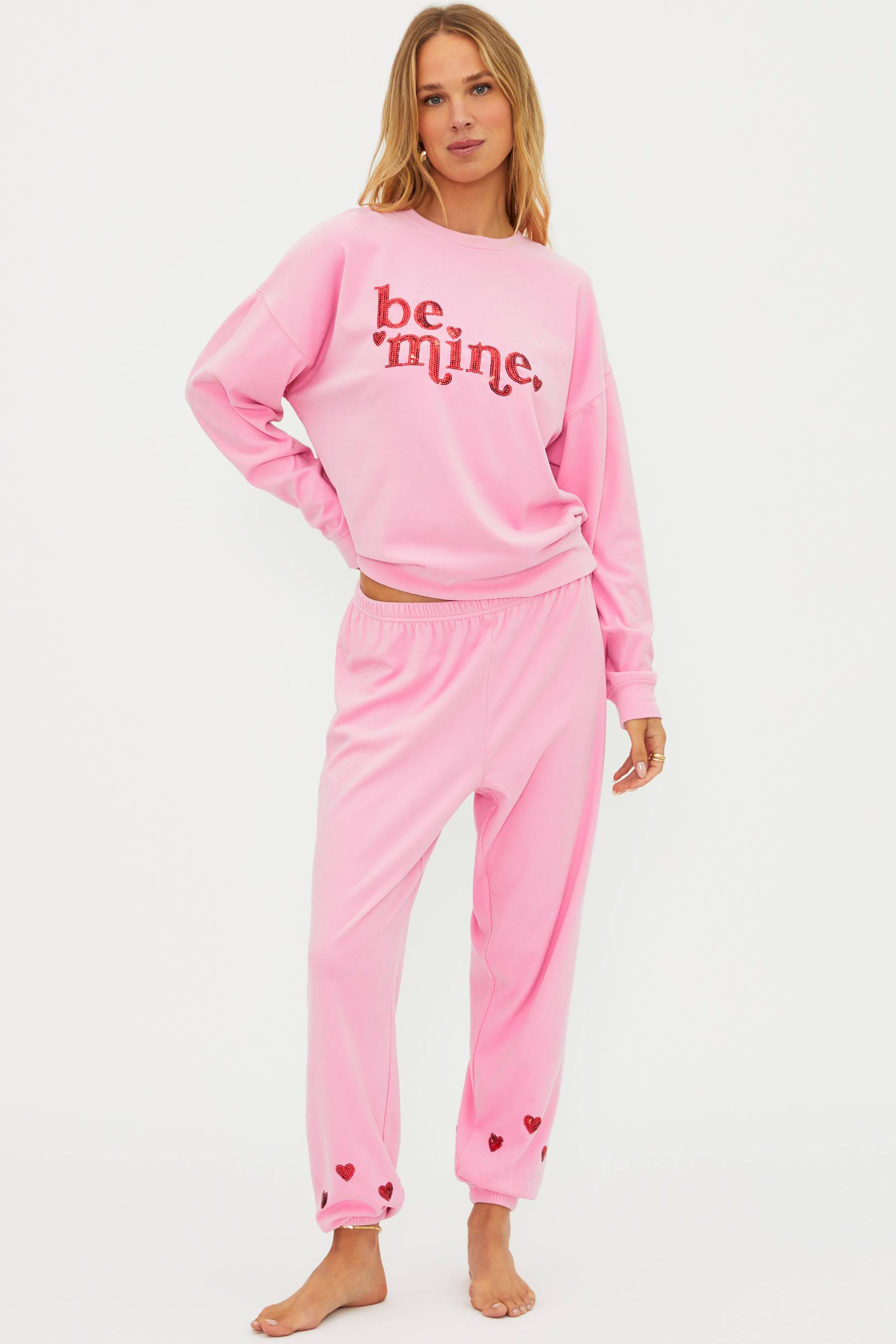 Beach Riot | Georgie Pant Lovely Pink | Pink Sweatpants | Beach Riot
