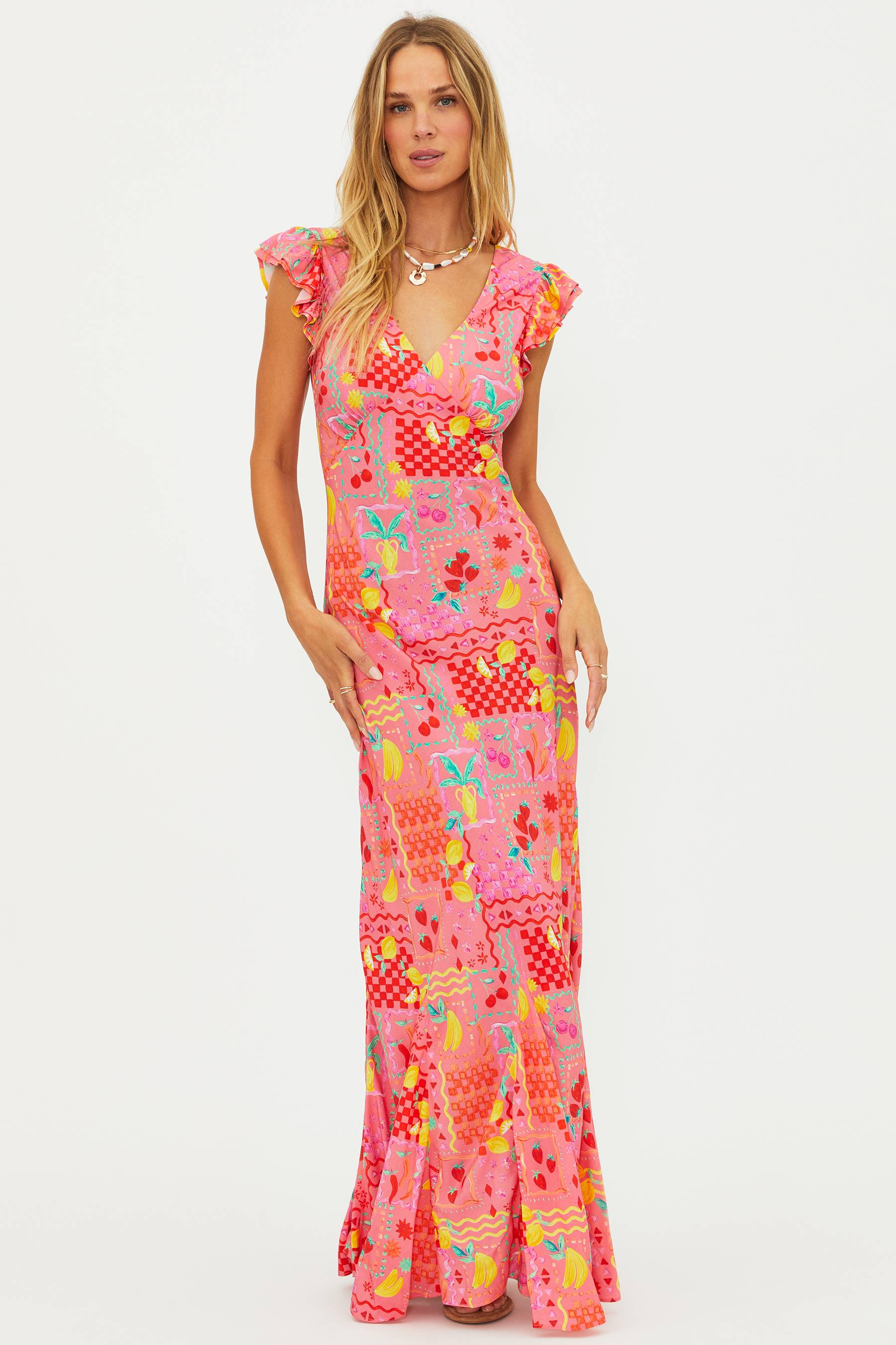 maxi skirt dress More & More Beautiful Maxi Skirt Horizon Haze / XL