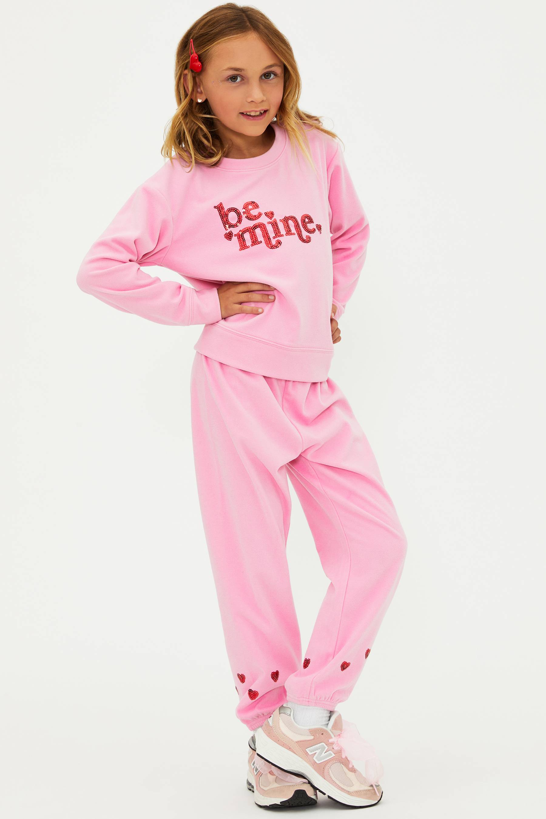 Beach Riot | Little Georgie Pant Lovely Pink | Girls Pink