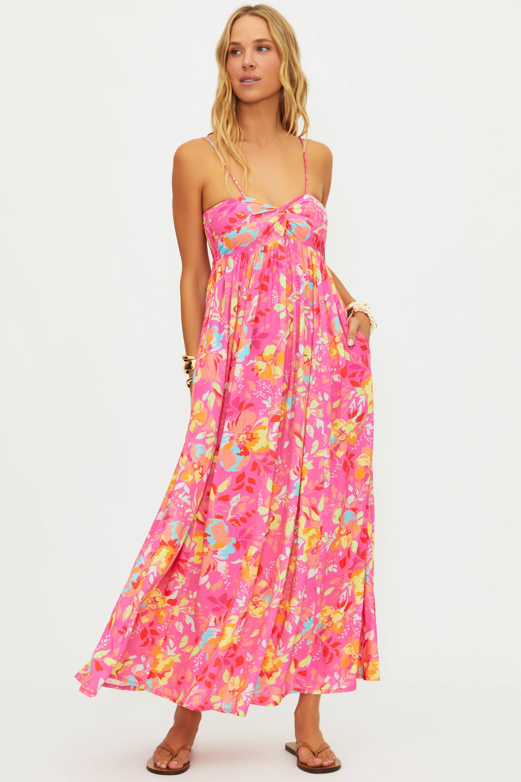 beach riot floral maxi dress Juliette Dress Petal Bloom, M / Petal BLOOM