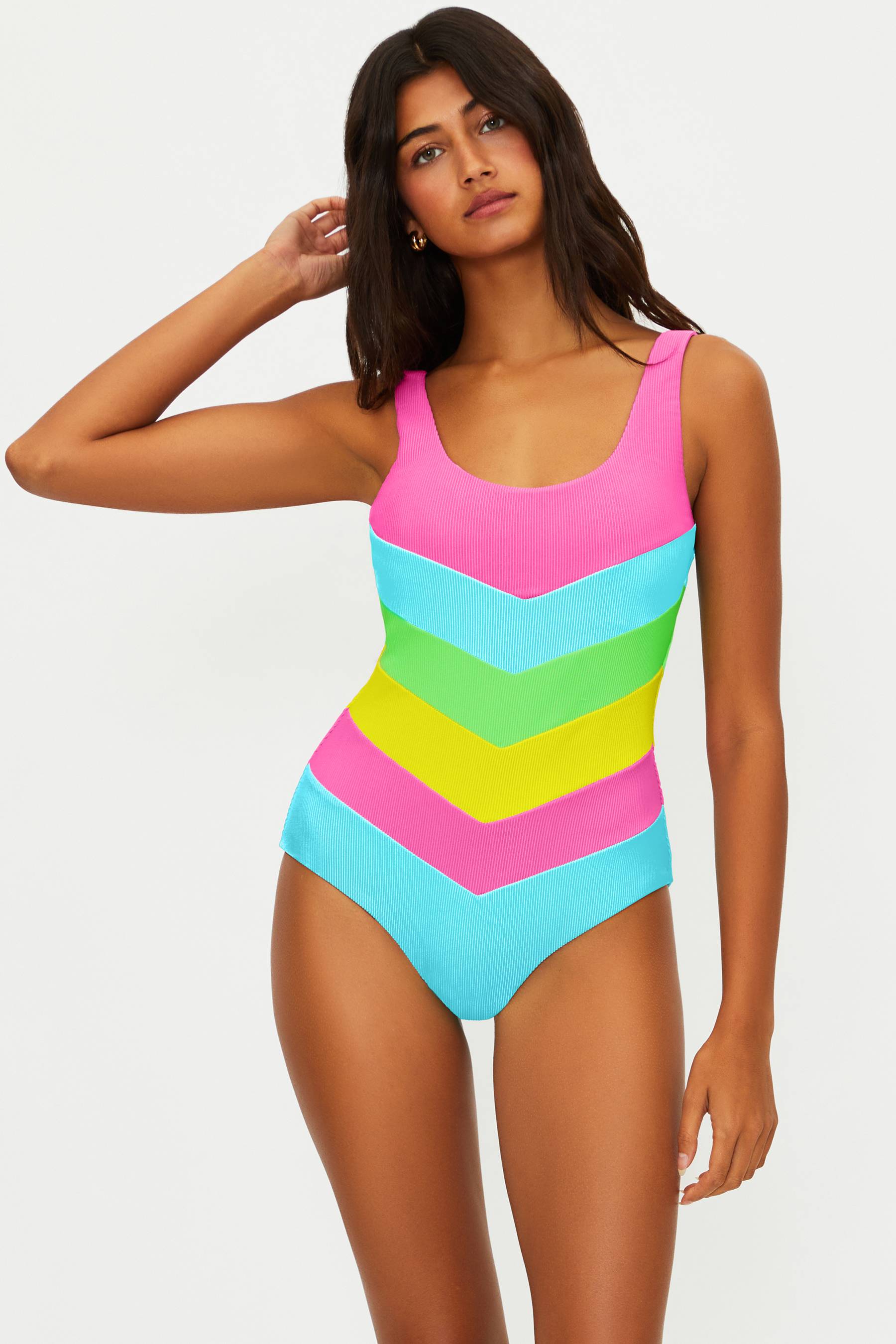 neon one piece dress Ladivine SE016