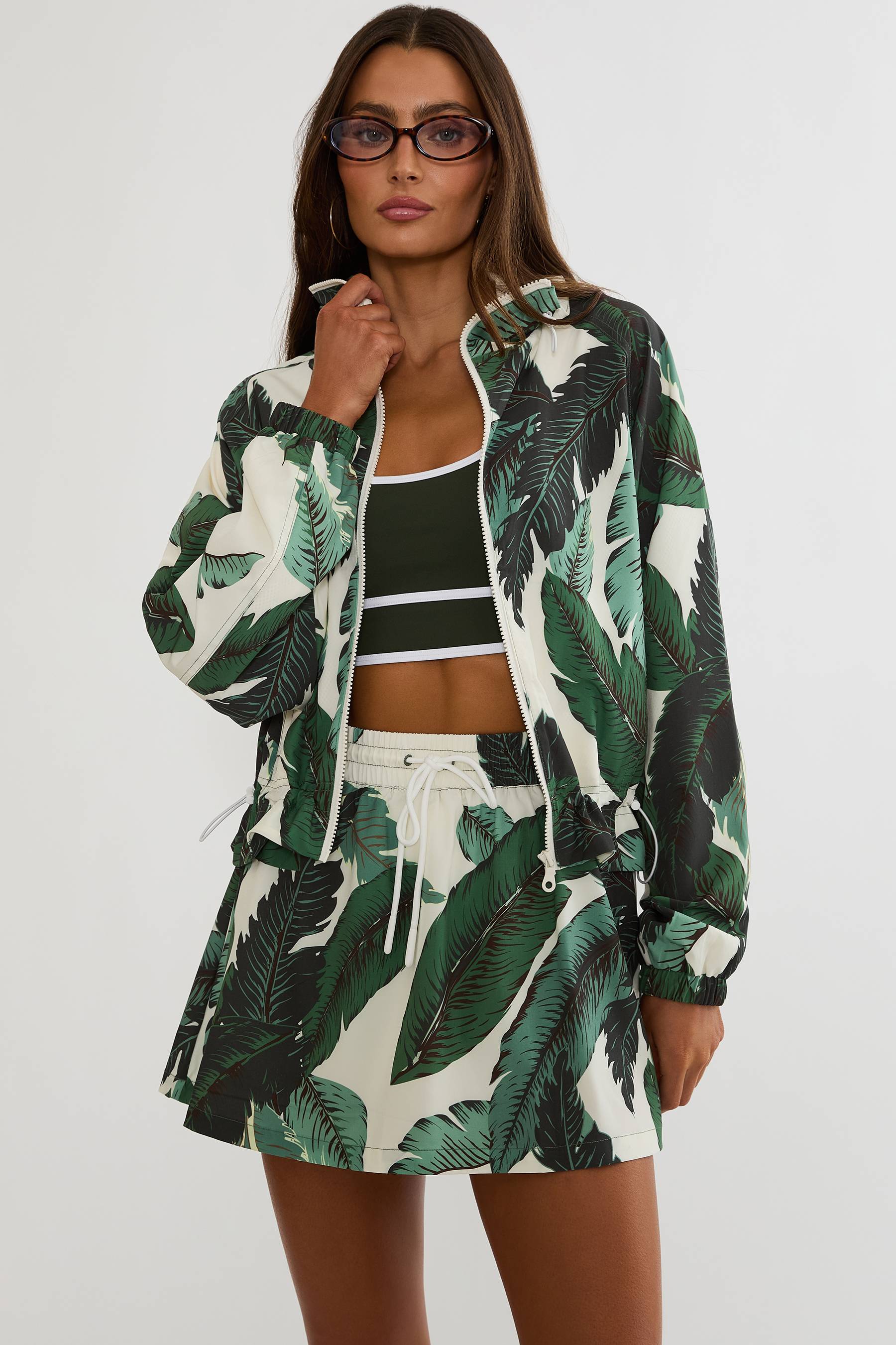 Beach Riot | Casen Jacket Banana Palms | Women's Tropical