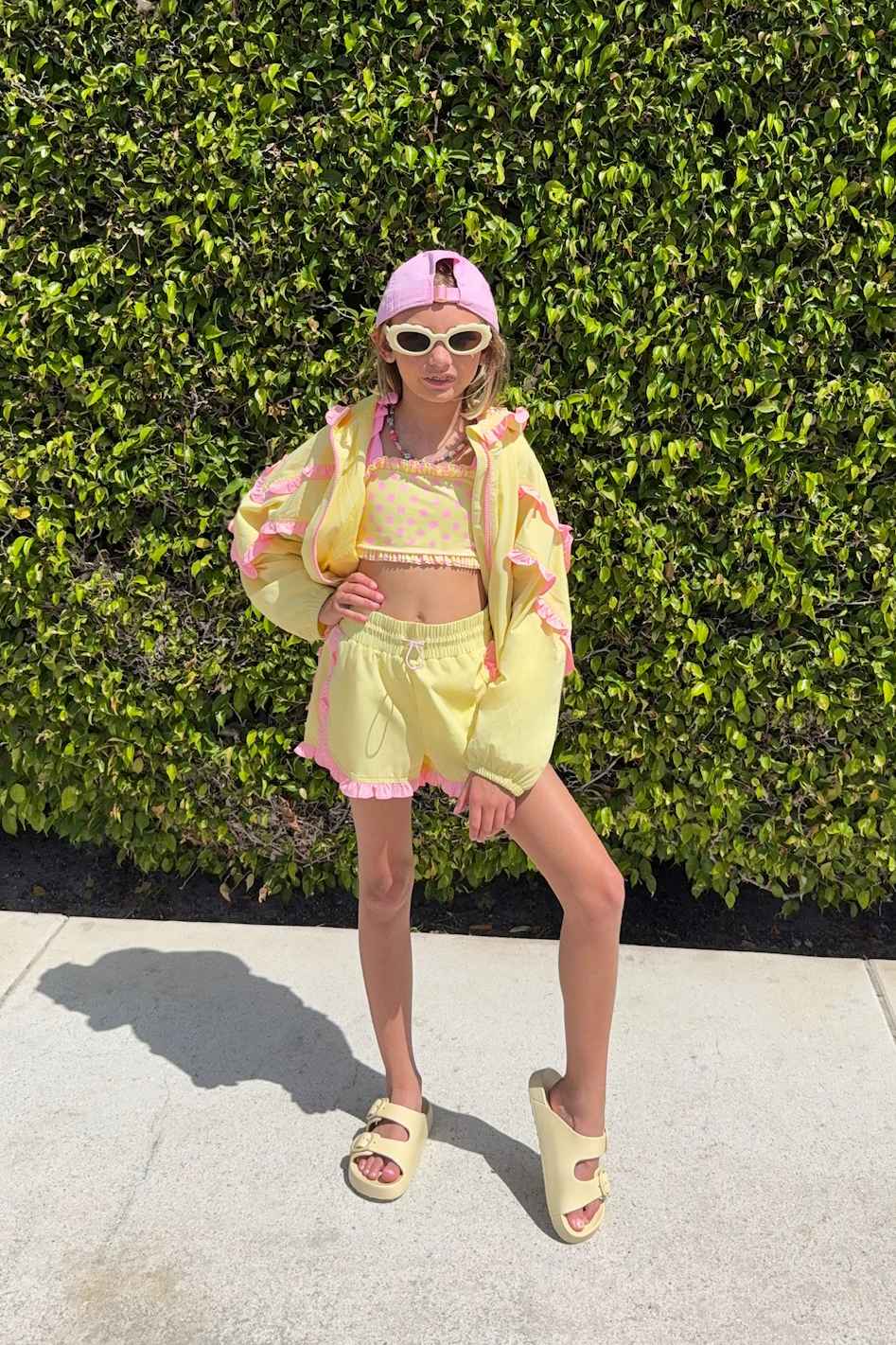 Beach Riot | Little Rubina Jacket Yellow Taffy | Girls Yellow