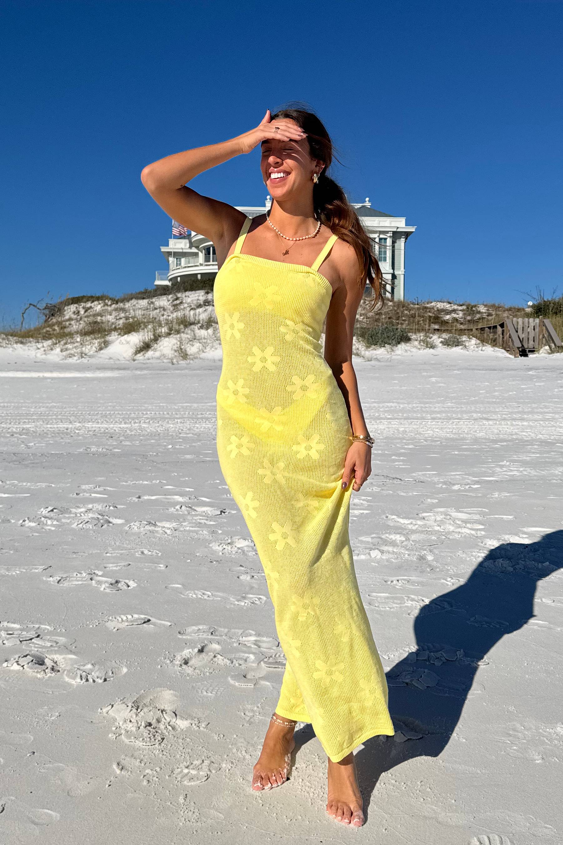 Beach Riot | Conrad Dress Butter Blossom Jacquard | Cover Up Dress | Beach  Riot