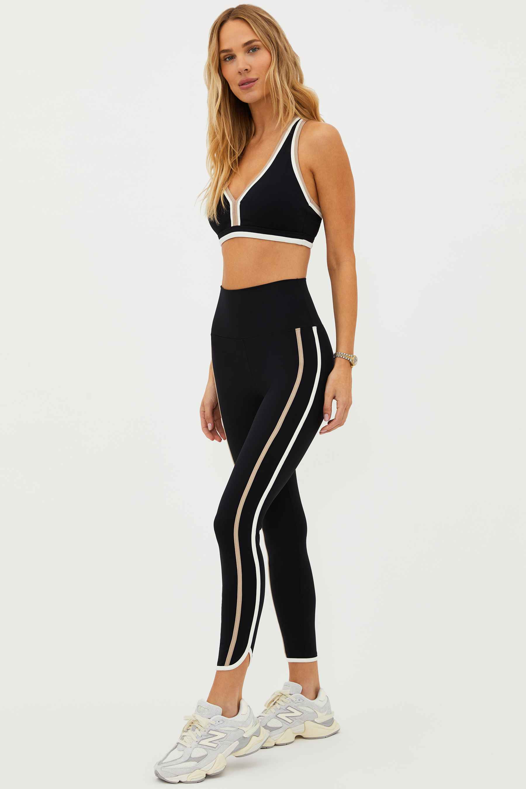 Legging Beach Riot Amalfi CB Colorblock - Teal - Femme XS
