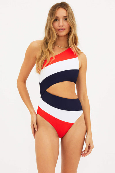 Joyce One Piece Liberty Colorblock - Beach Riot