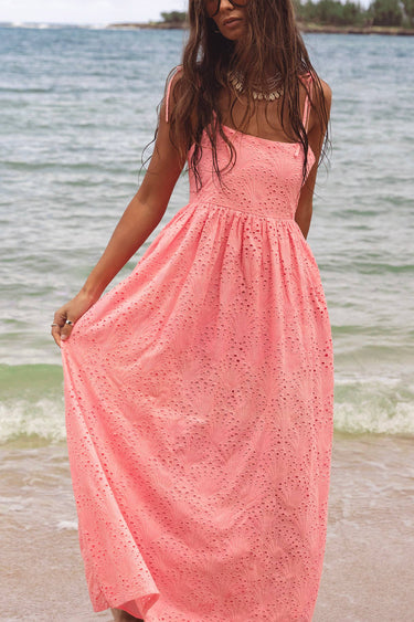 Beach Riot Valory Maxi Dress in PINK