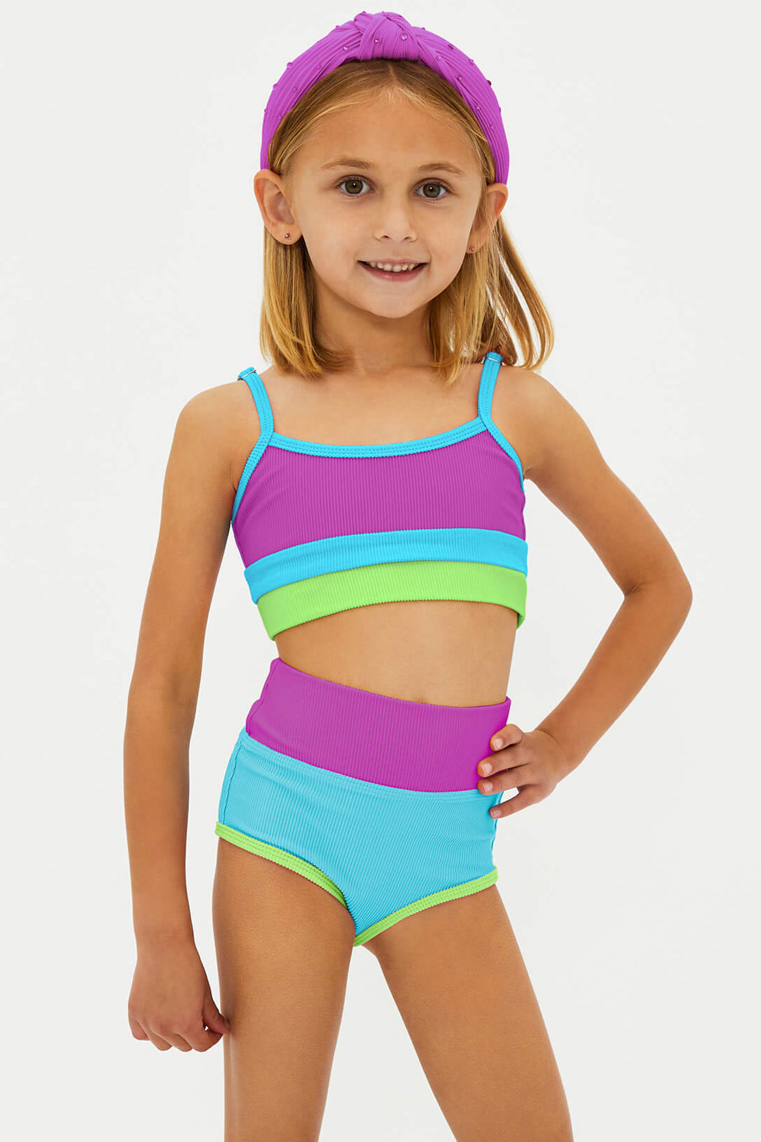 Little Eva Top and Emmie Bottom Cool Fluorescents