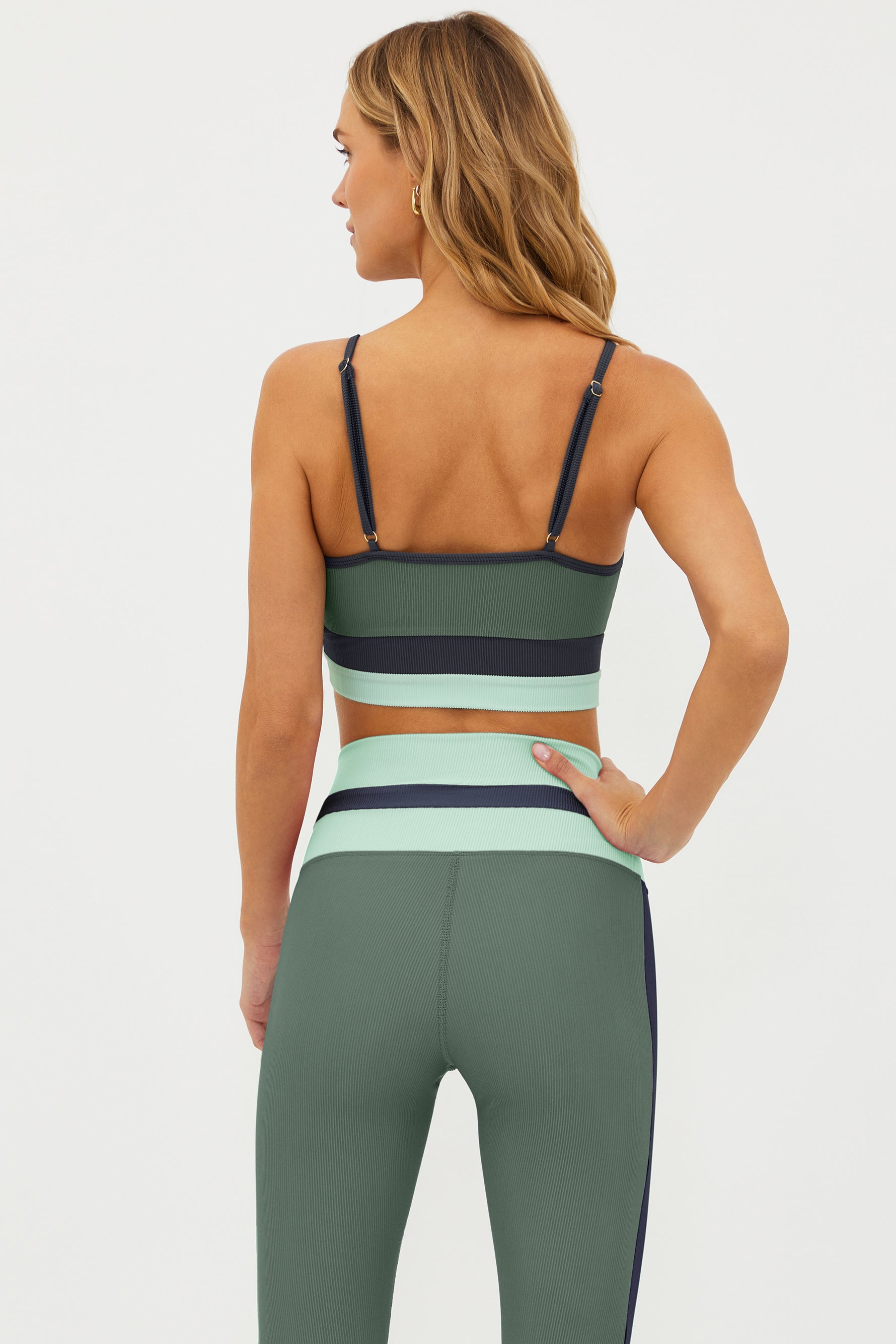 Beach Riot | Eva Top Palm Paradise Colorblock | Bikini Top | Beach Riot
