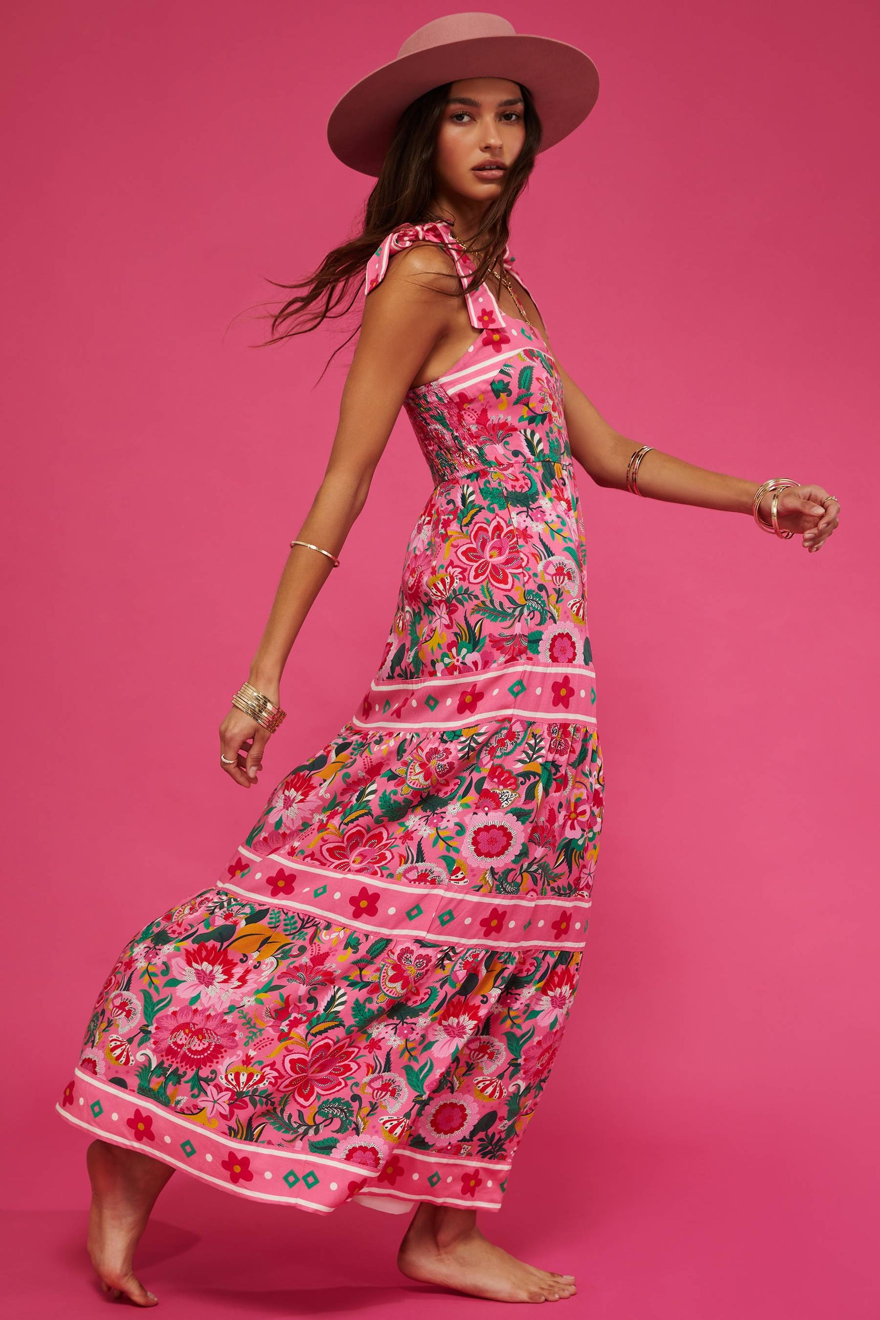Beach Riot Charlotte Dress Passion Flor Floral Dress Beach Riot