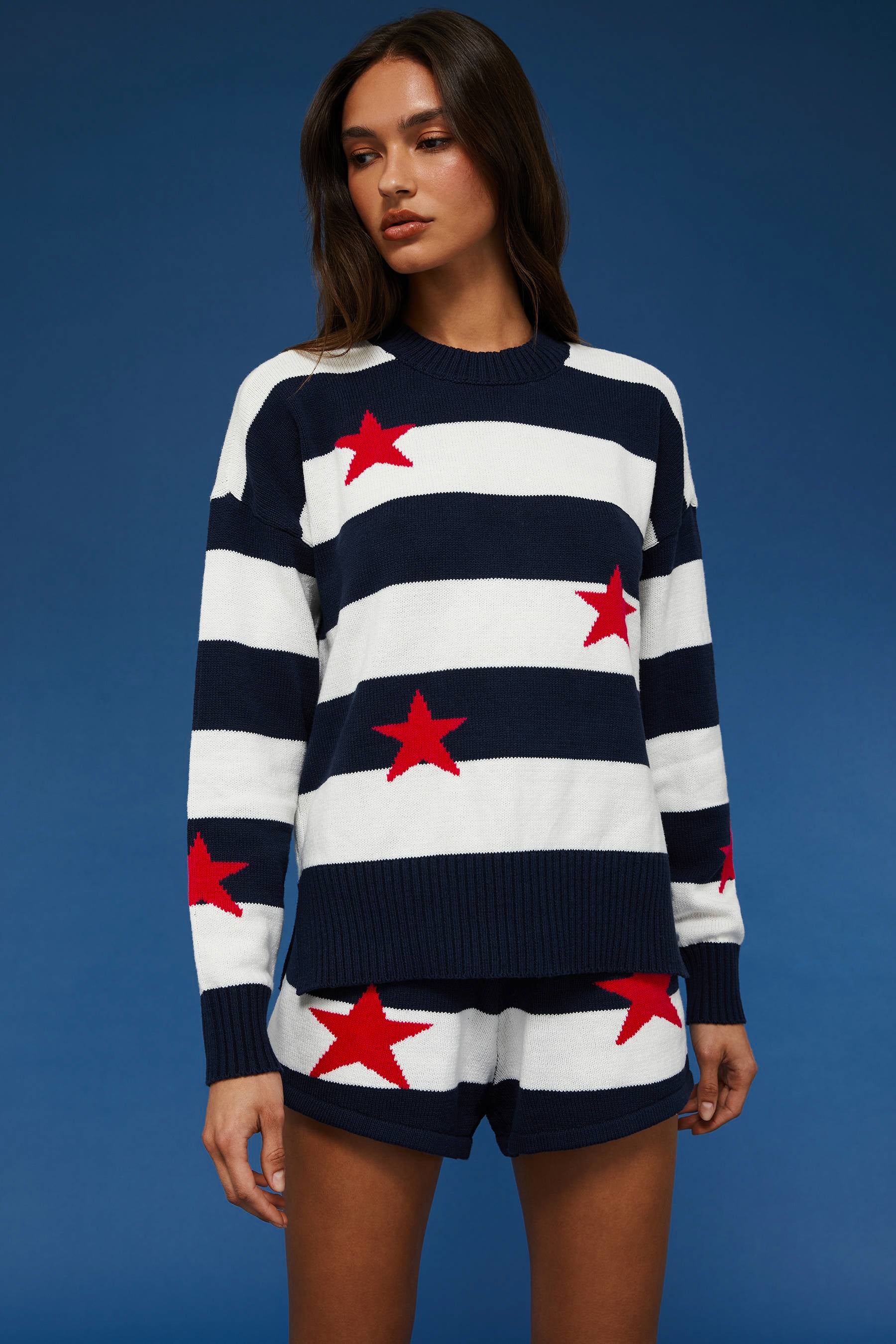 Callie Sweater Liberty Stars