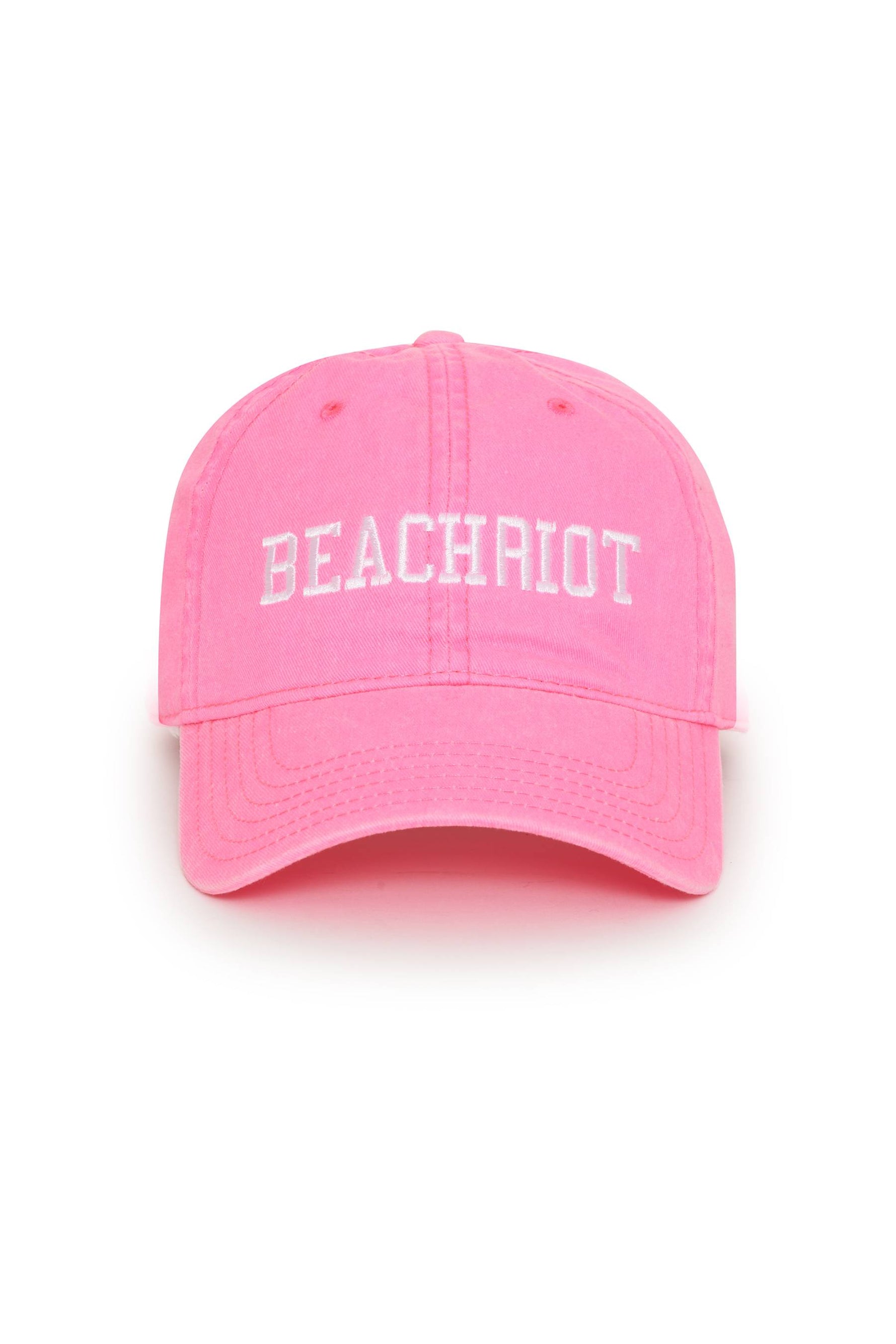 Beach Riot Dad Hat Neon Pink