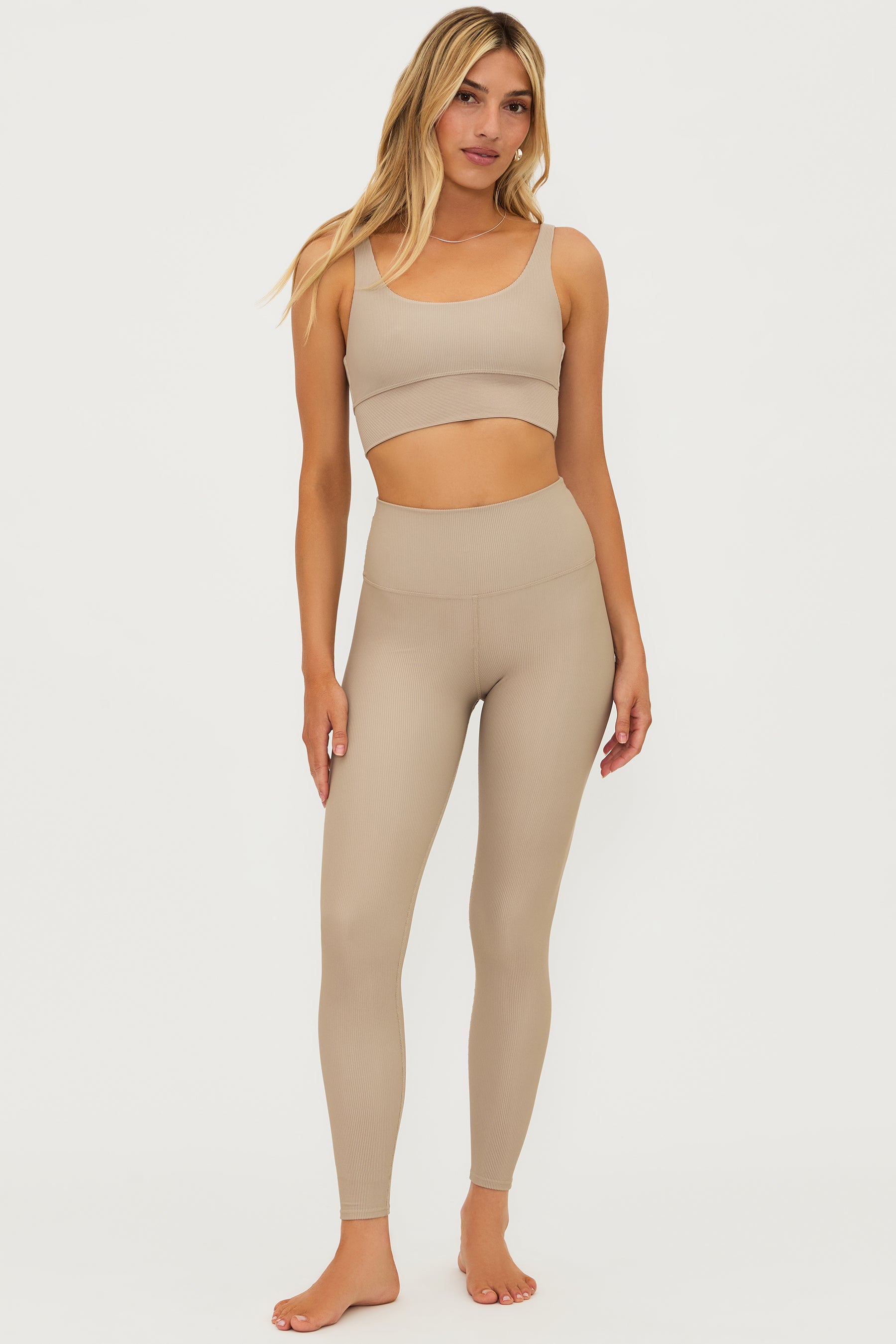 $216 Beach hot Riot Workout Set Leggings & Sports Bra