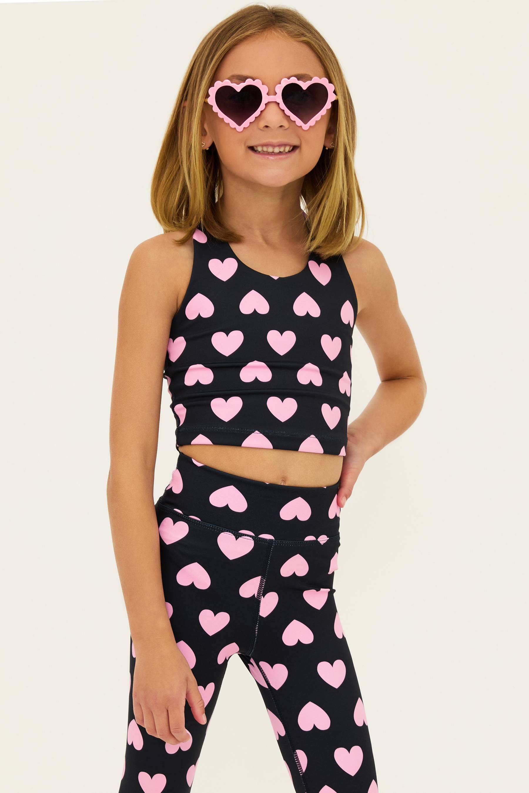 Little Clementine Top Love Heart