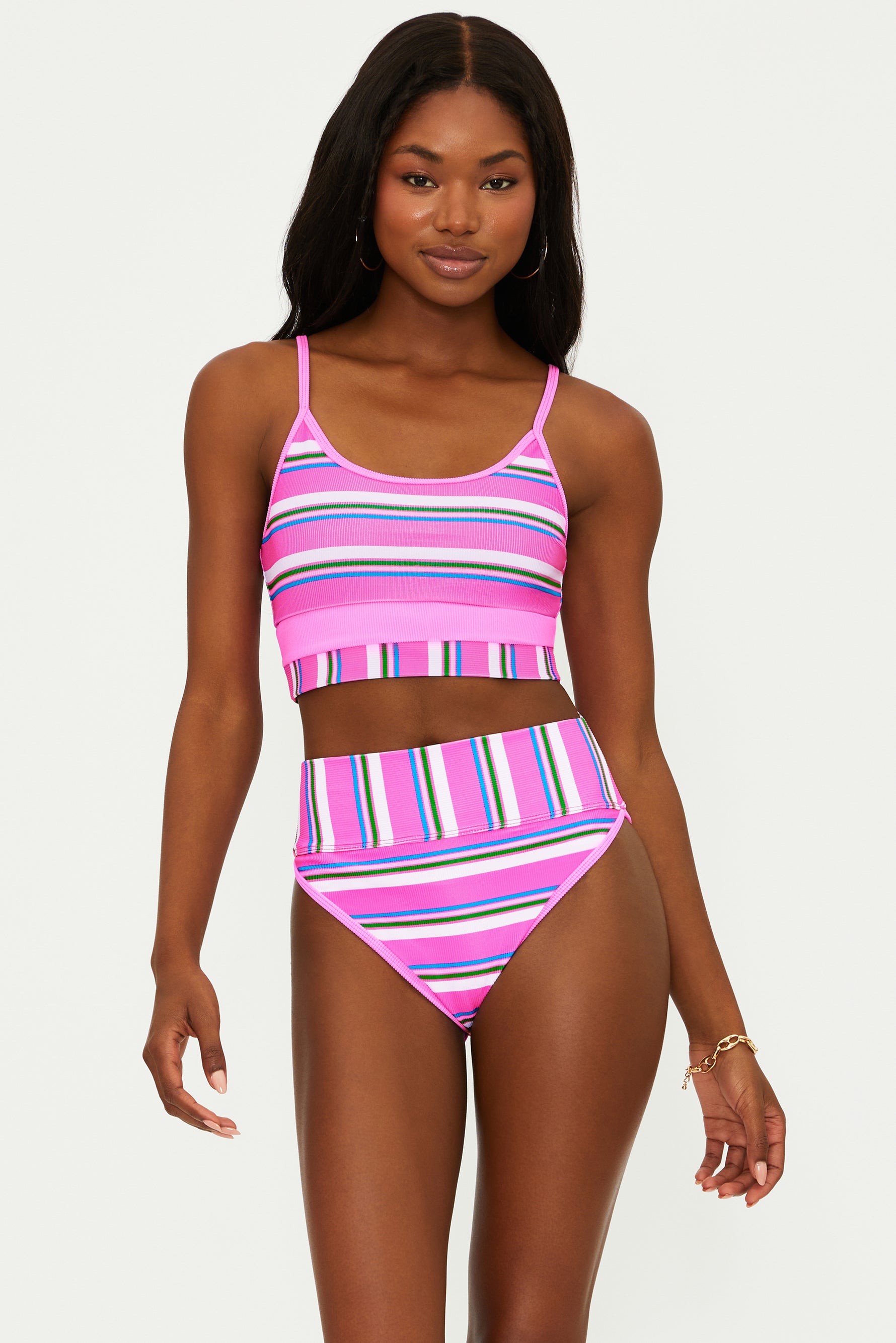 Eva Top Sugar Plum Stripe