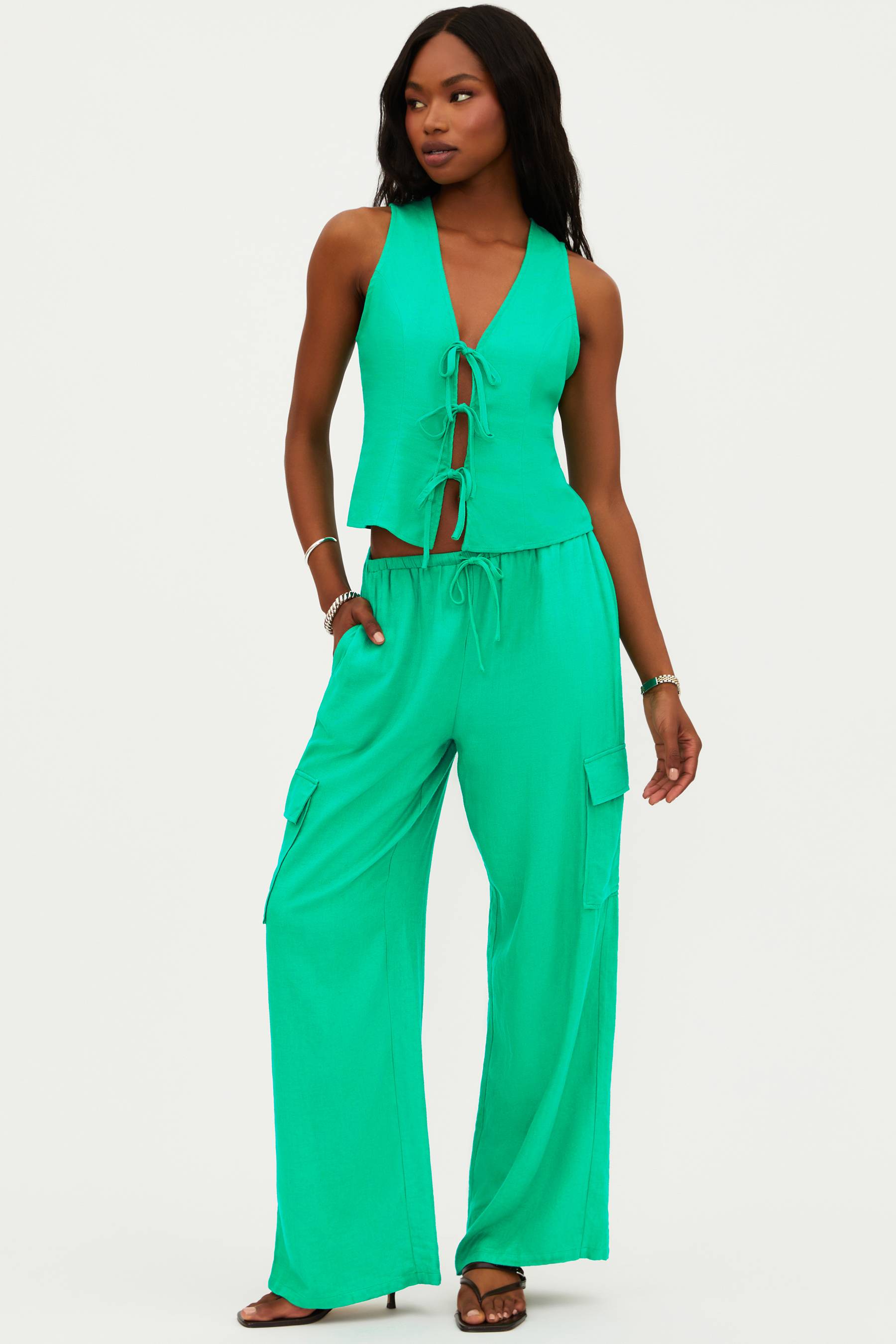 Amara Pant Mediterranean Mint