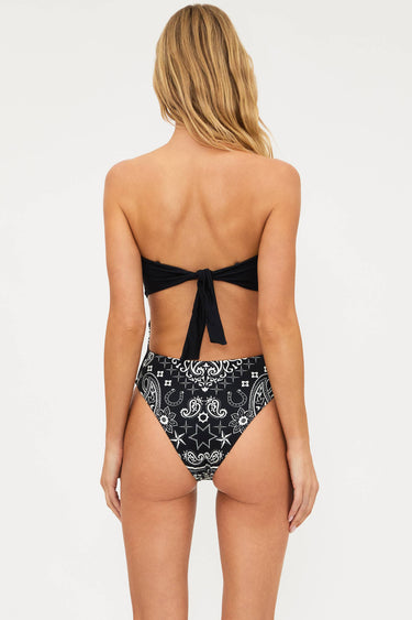 Beach Riot | Stassia One Piece Bandana Black | Bandana Black