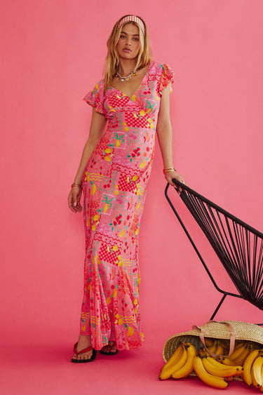 elodie floral maxi dress beach riot Beach Riot Elodie Printed Maxi Dress