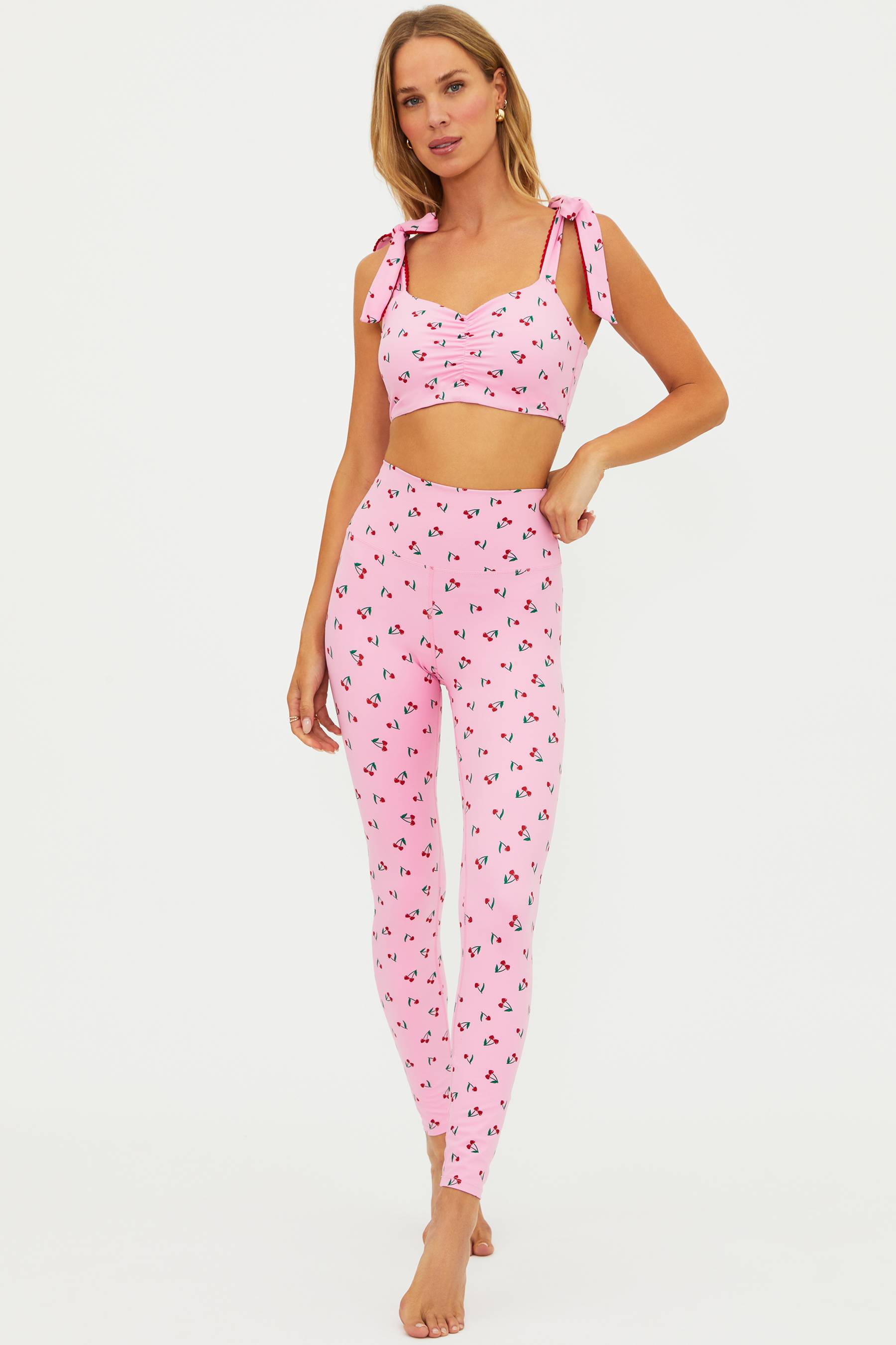 Beach Riot | Piper Legging Royal Red Hearts | Heart Legging