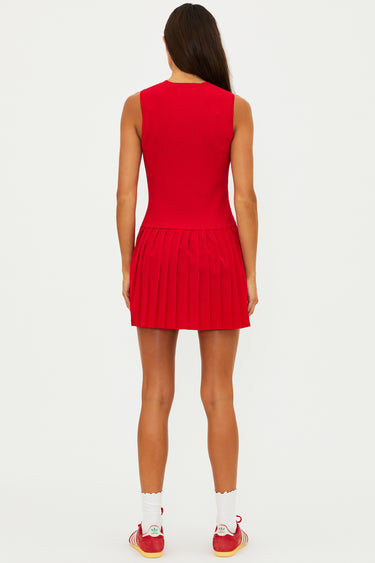 red tennis dress Mina Dress Royal Red, XL / Royal RED
