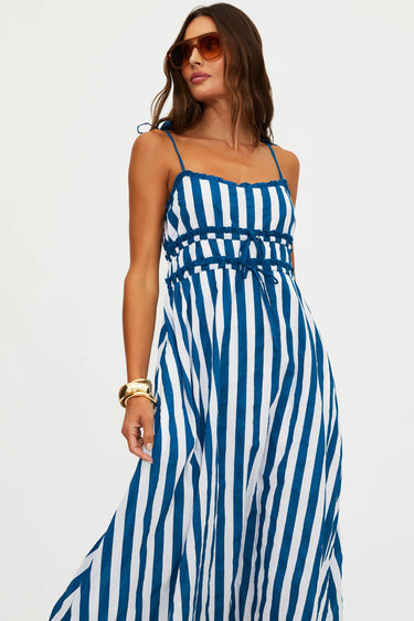 floral dress maxi Tropical Breeze Blue Floral Maxi Dress New Collection