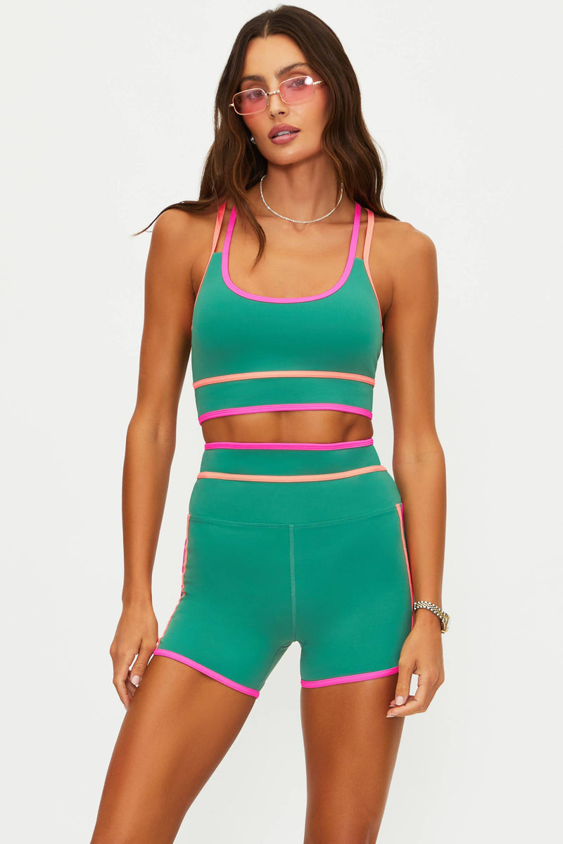 Anari Top Rally Green Colorblock