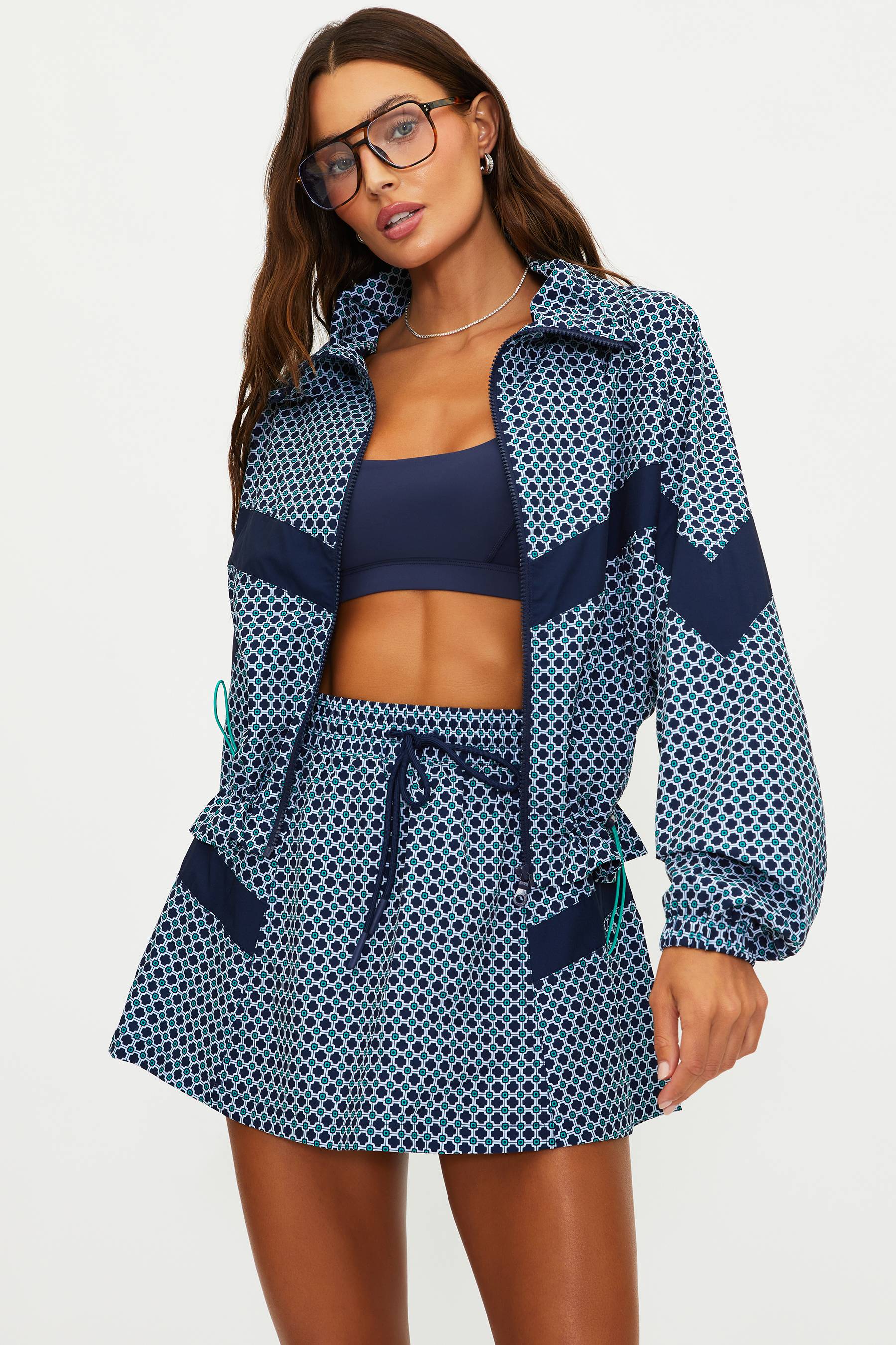 Beach Riot | Casen Jacket Mystic Leopard | Leopard Print Running