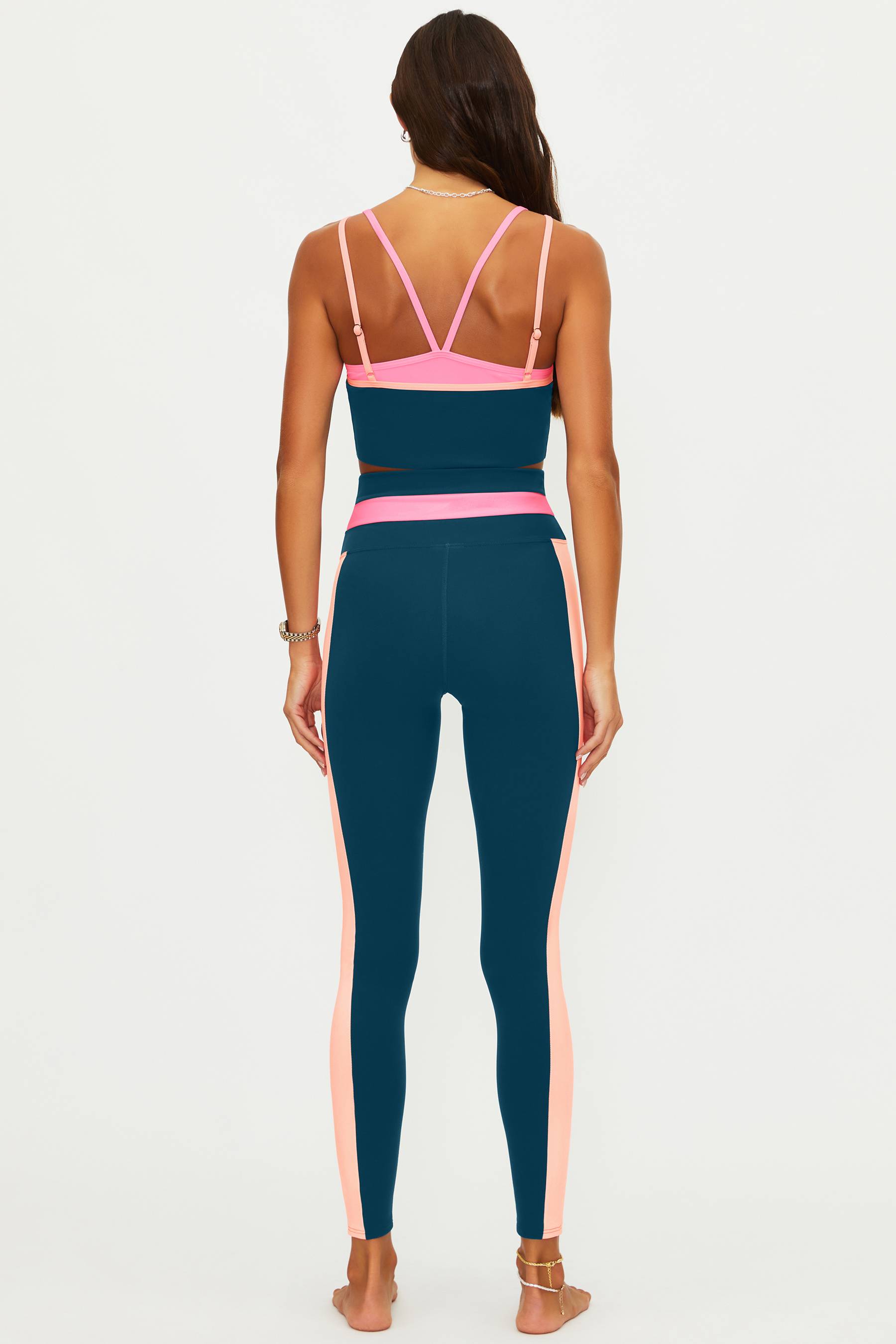 Mariella Legging Seashell Isle Colorblock Matte