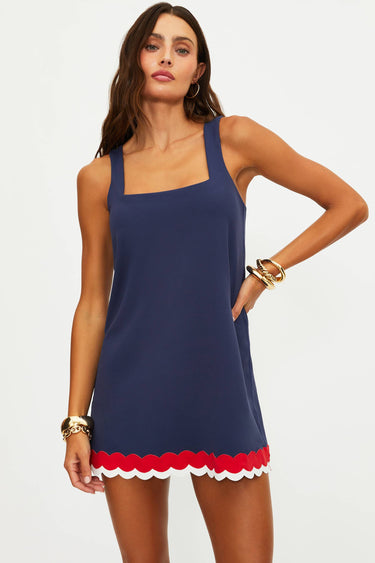 beach riot matilda dress | Mischa Twilight Firework Colorblock Matte | Americana Tennis Dress Designed to go from