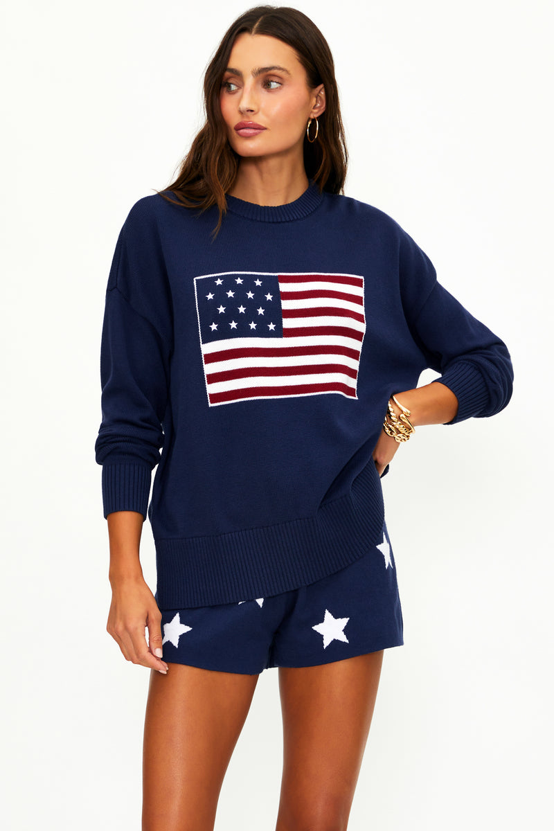 Callie Sweater Americana Navy