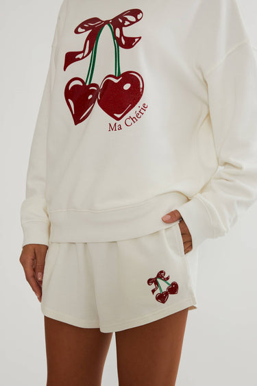Beach Riot | Anthropologie X Beach Riot Devyn Sweatshirt Ma Cherie