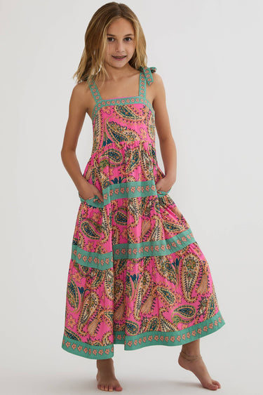 Little Charlotte Dress | Girls Maxi Dress