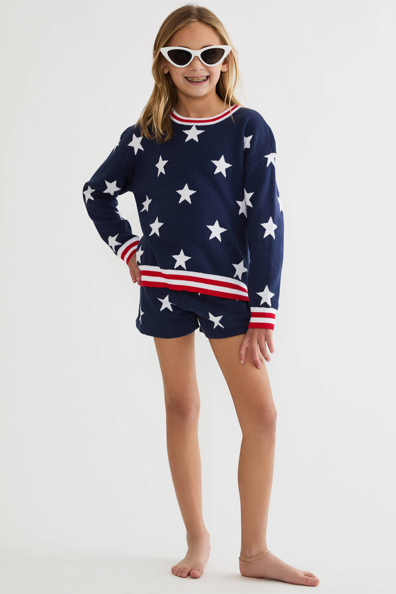 Little Balboa Short Twilight Stars