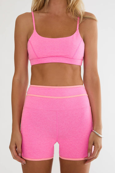 Beach Riot | Sara Top Shoreline Pink Soft Serve | Pink Sports Bra