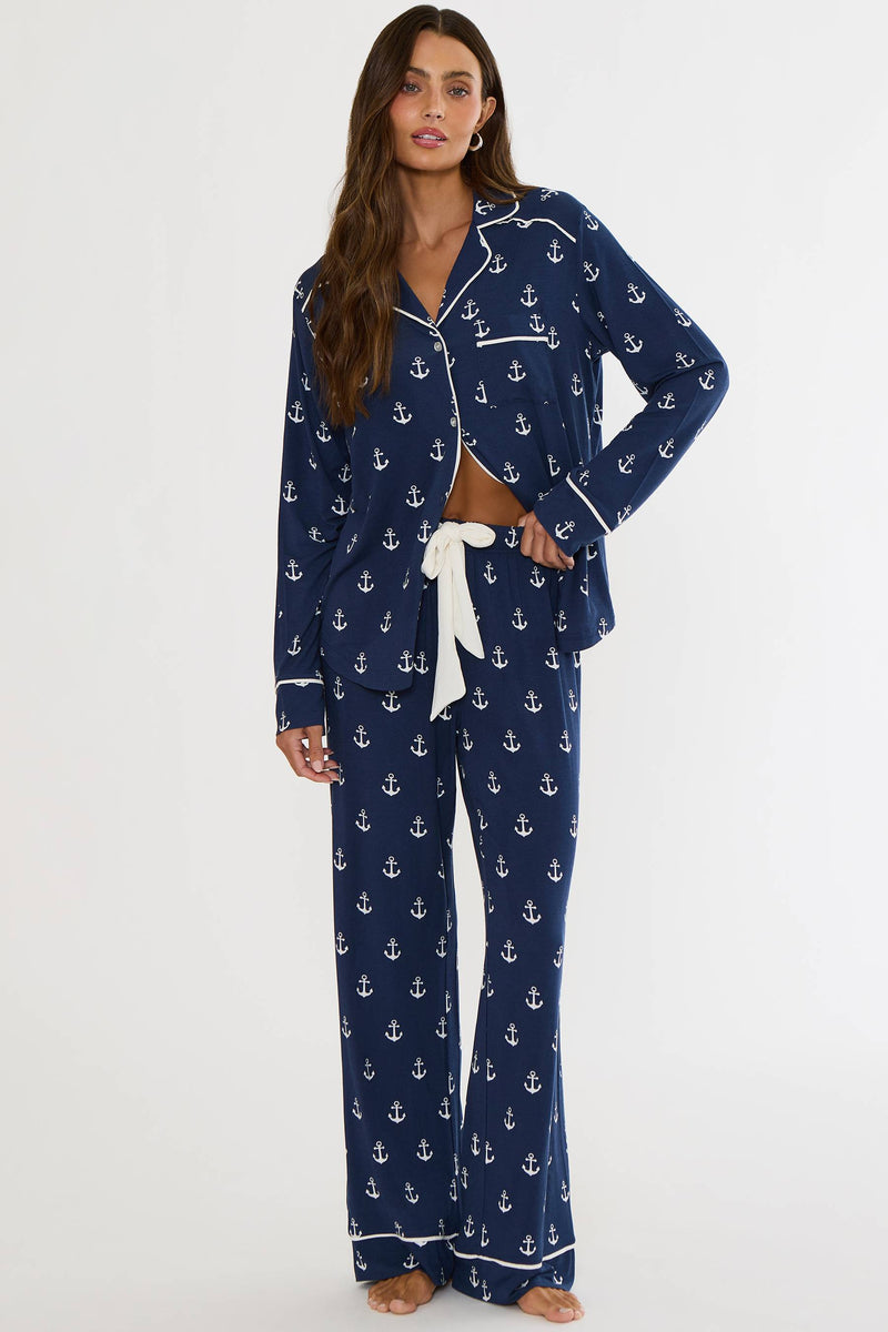 Livy Top & Connie Pj Set Regatta Anchor