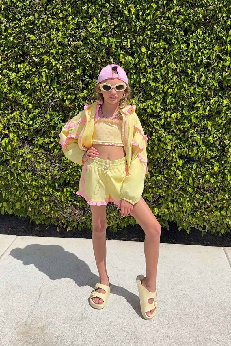 Little Rubina Jacket Yellow Taffy