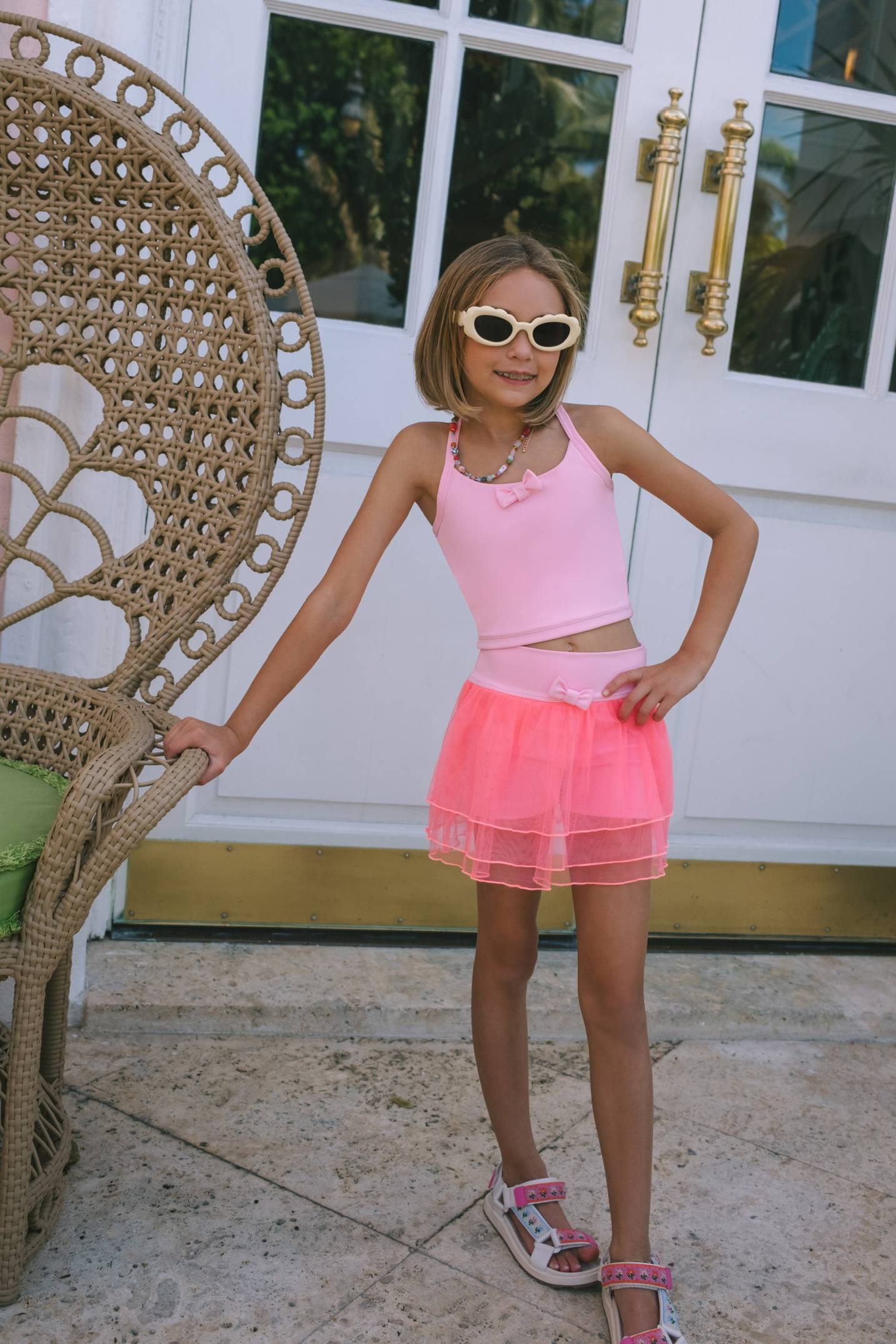 Little Daniela Skirt Bubblegum
