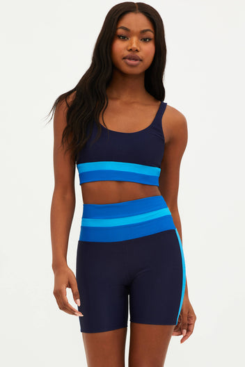 Mackenzie Strawberry Ice Colorblock Bikini Top main image 1