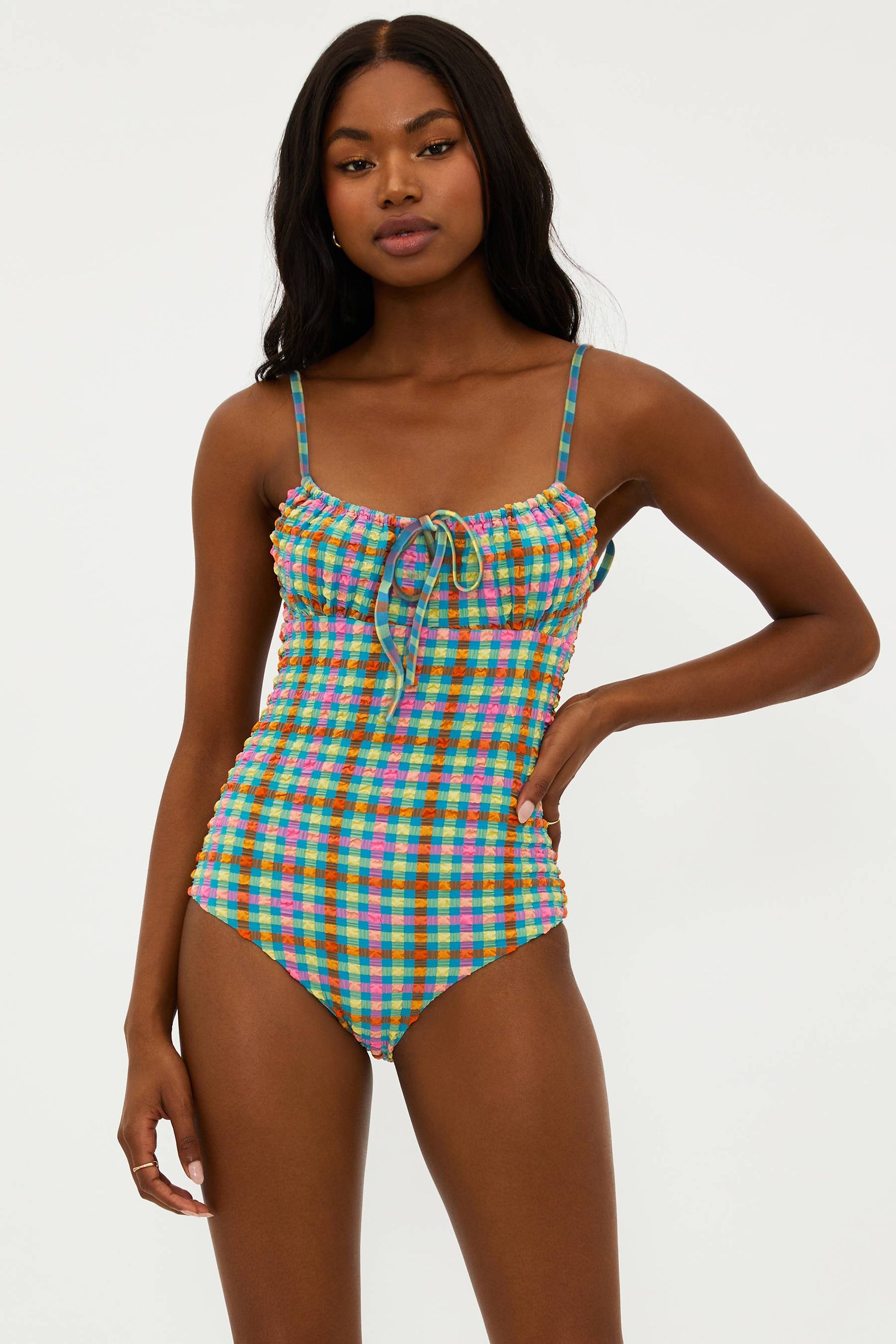 Betsy One Piece Sunny Side Gingham