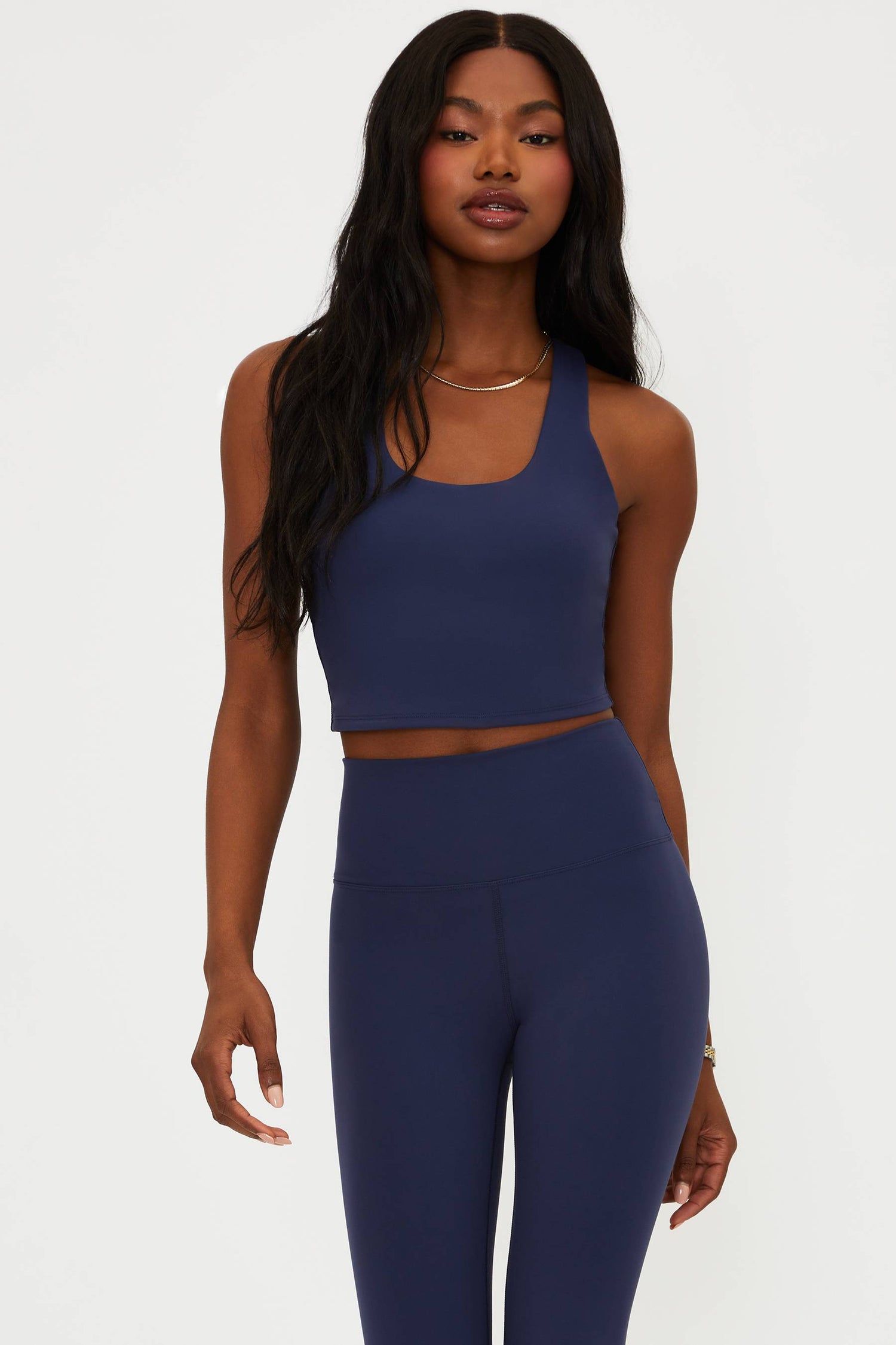 Beach Riot | Yara Top Ultramarine Matte | Workout Tops | Beach Riot
