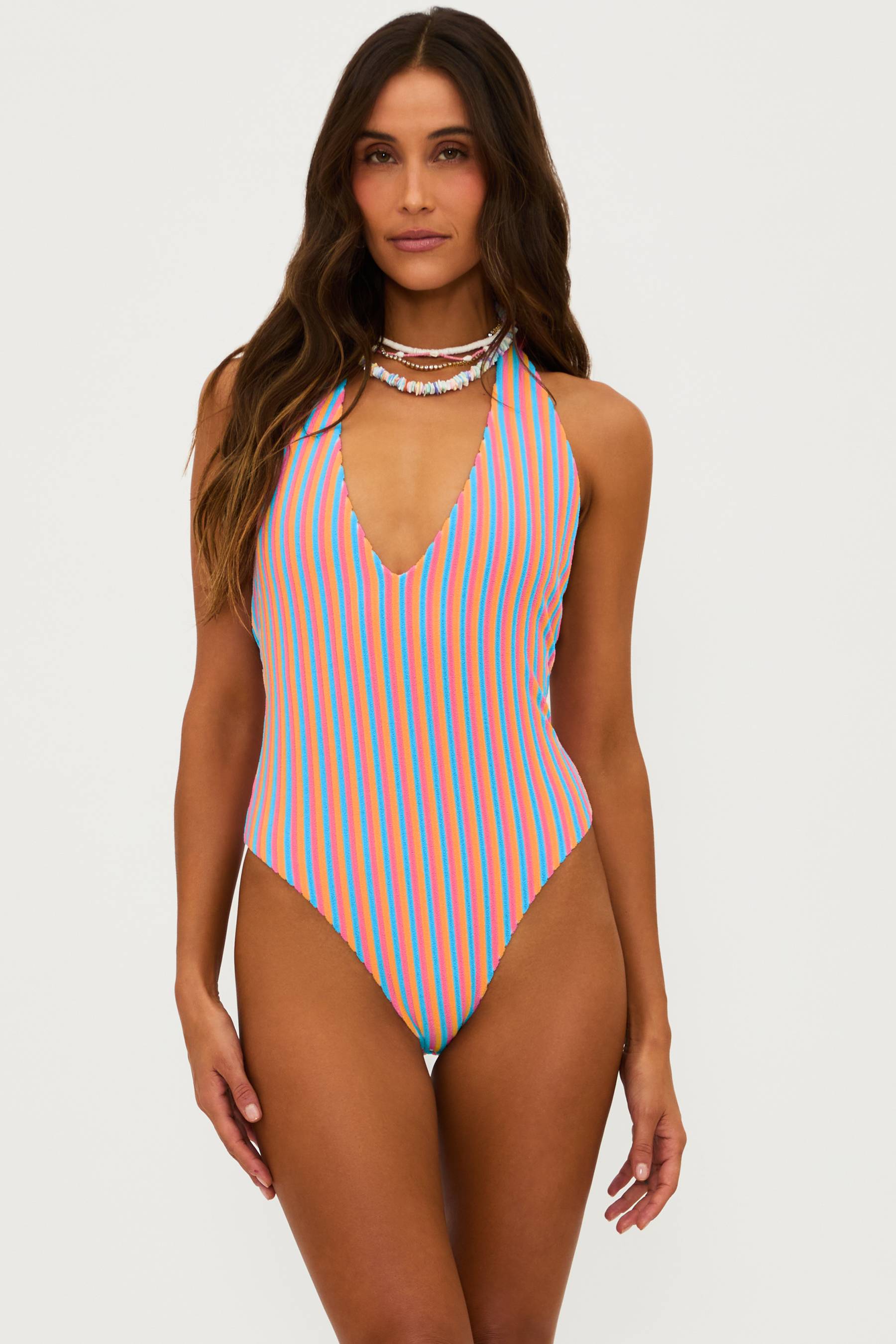 Frida One Piece Petal Stripes Terry