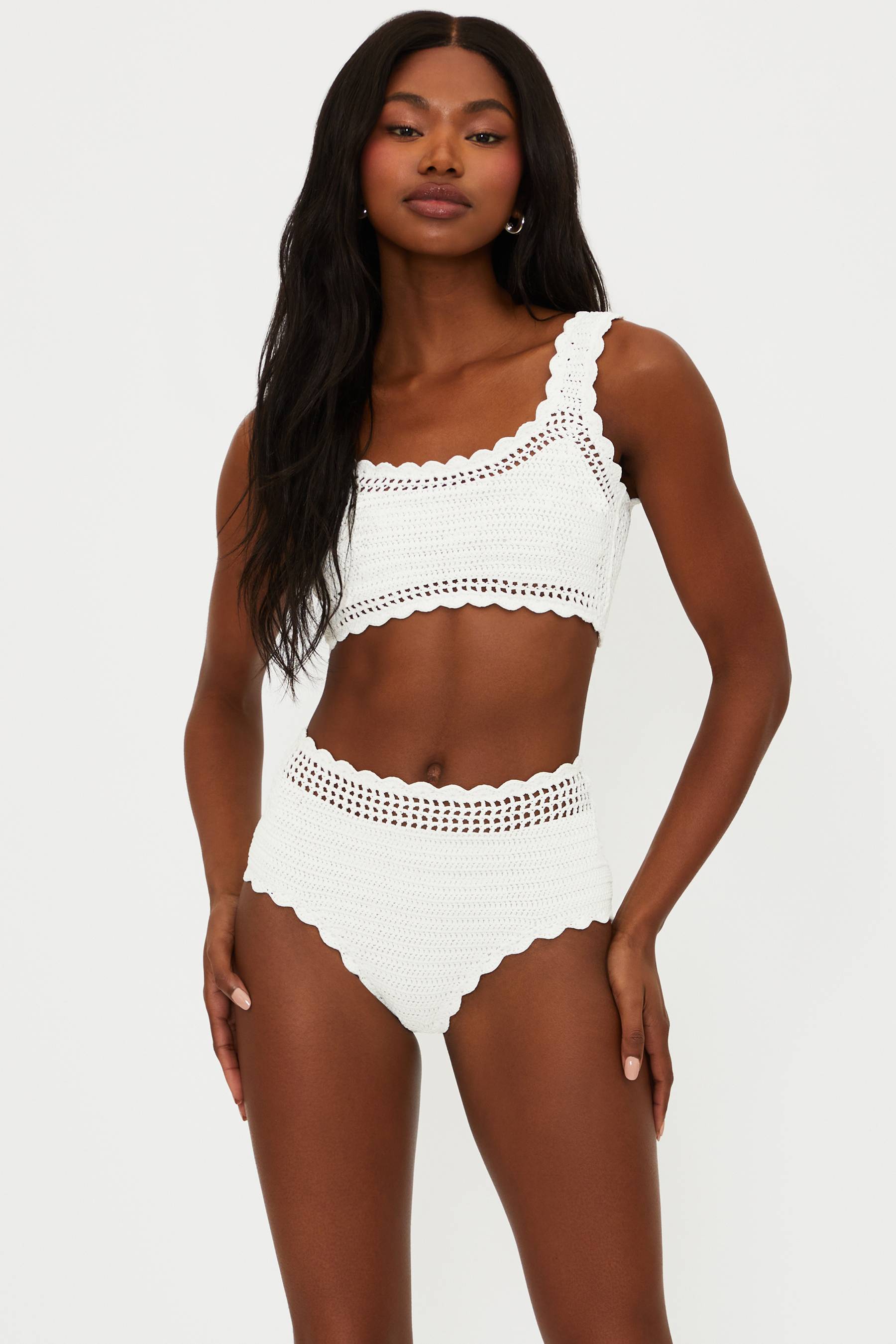 Andy Top White Crochet