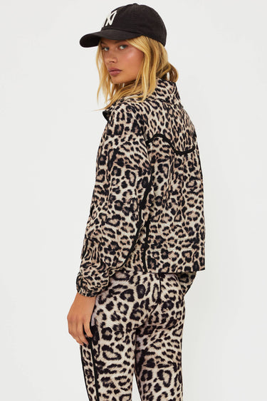 Beach Riot | Casen Jacket Mystic Leopard | Leopard Print Running