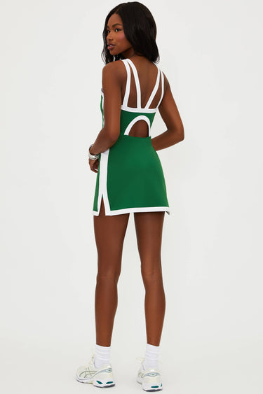 beach riot athletic dress Viola Dress Royal Red Matte | Red & Pink Tennis Dress
