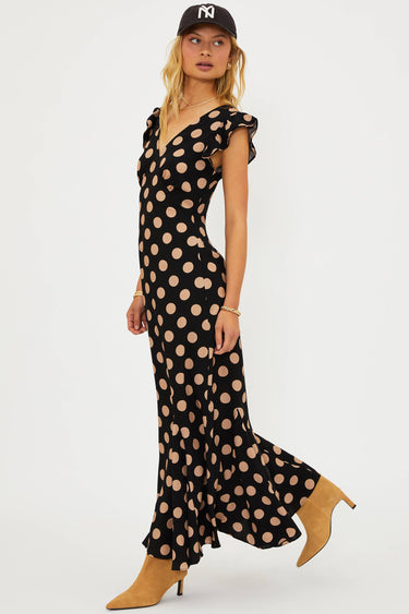 beach riot elodie dress Beach Riot Women's Elodie Dress, Midnight Polka Dot, S at Amazon Women's Clothing store