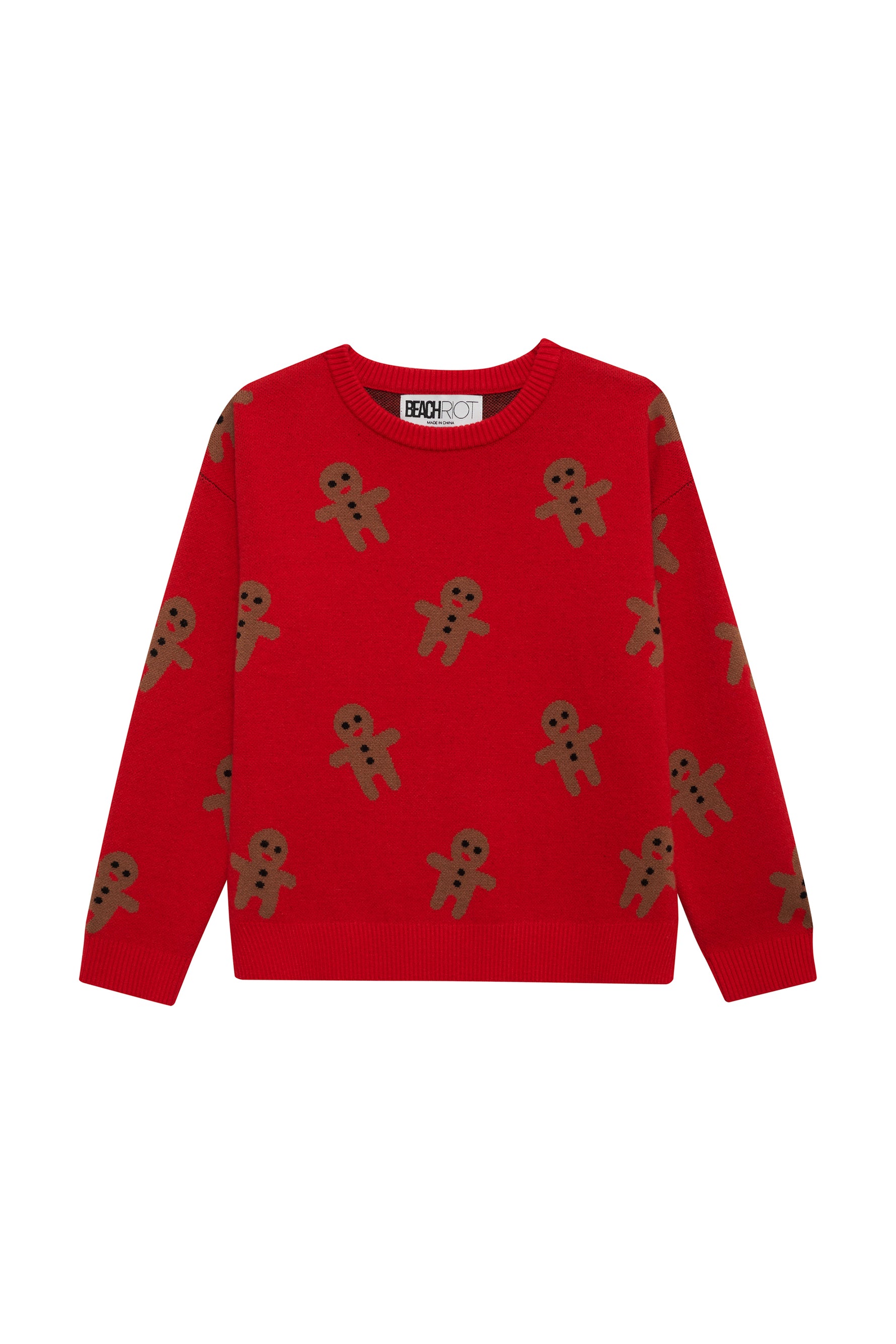 Beach Riot | Little Callie Sweater Gingerbread | Kids Holiday Sweater ...