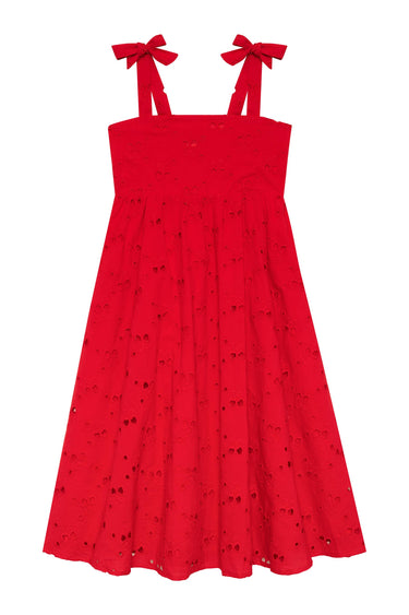 Beach Riot Kids: Little Charlotte Dress (BRG60364S6-CHER) 3Y-4Y